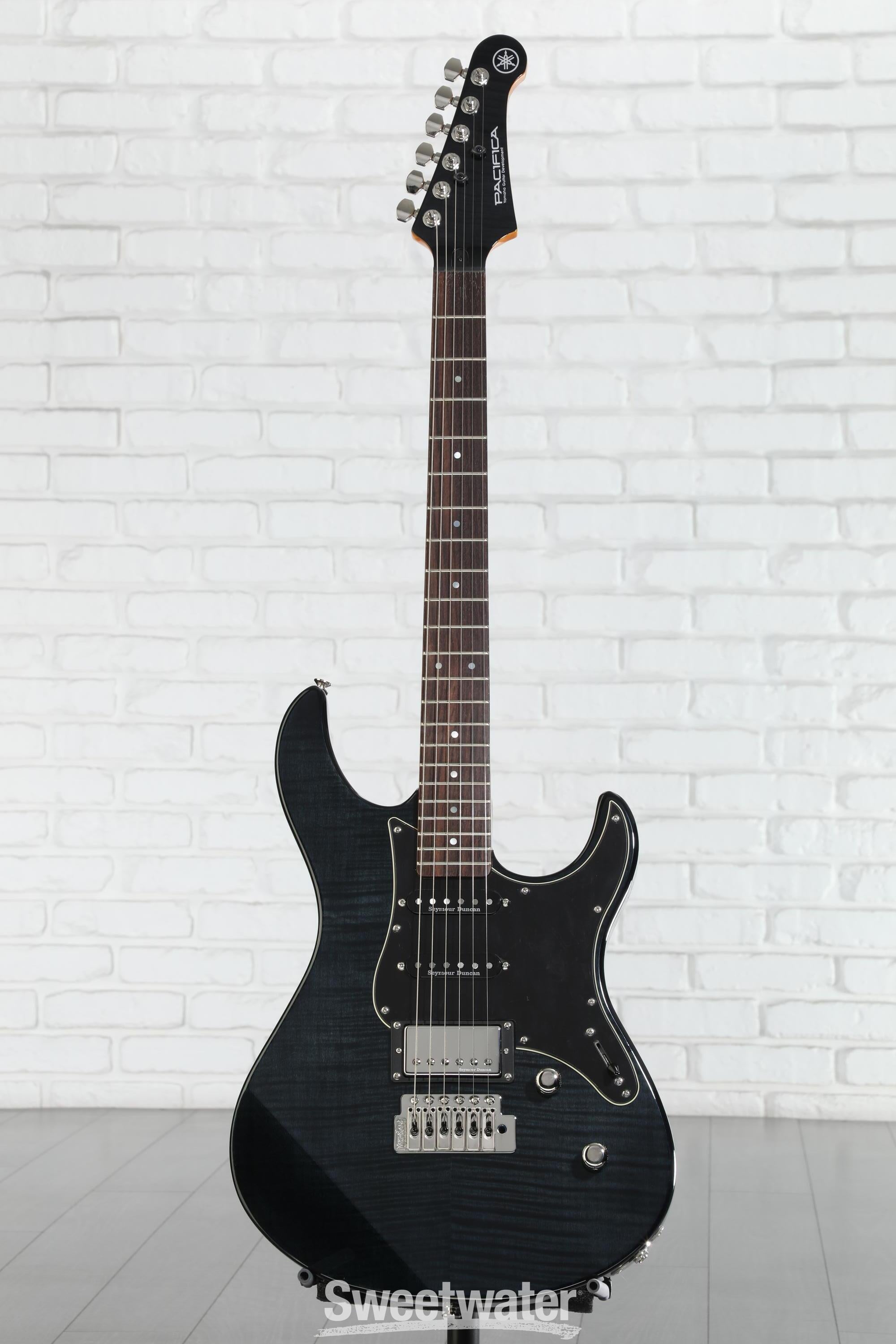 Yamaha PAC612VIIFM Pacifica Electric Guitar - Translucent Black