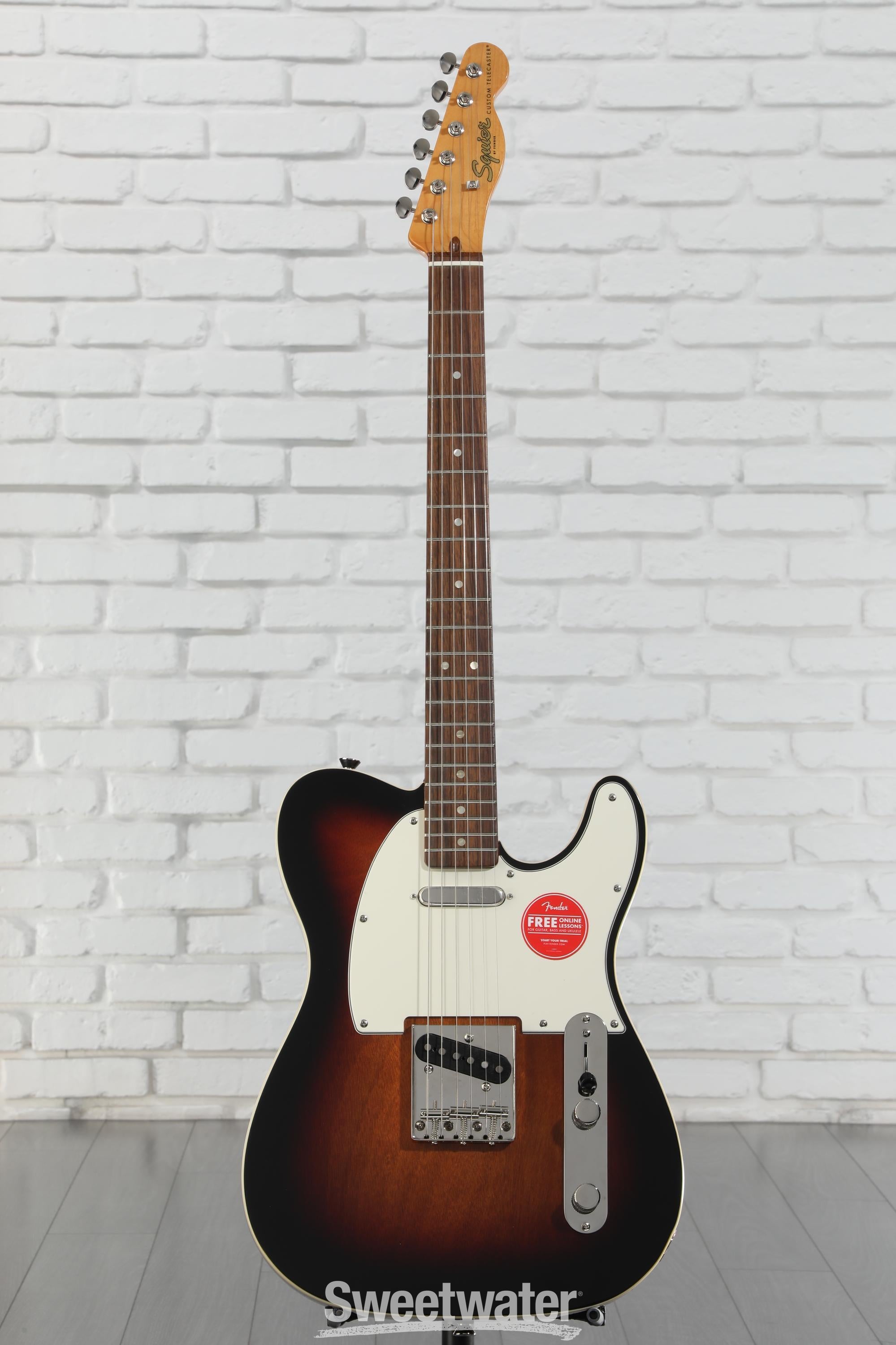 ギター Squier Classic Vibe60s Custom Telecaster Squier Classic Vibe 60's Telecaster Custom - 3-Tone Sunburst
