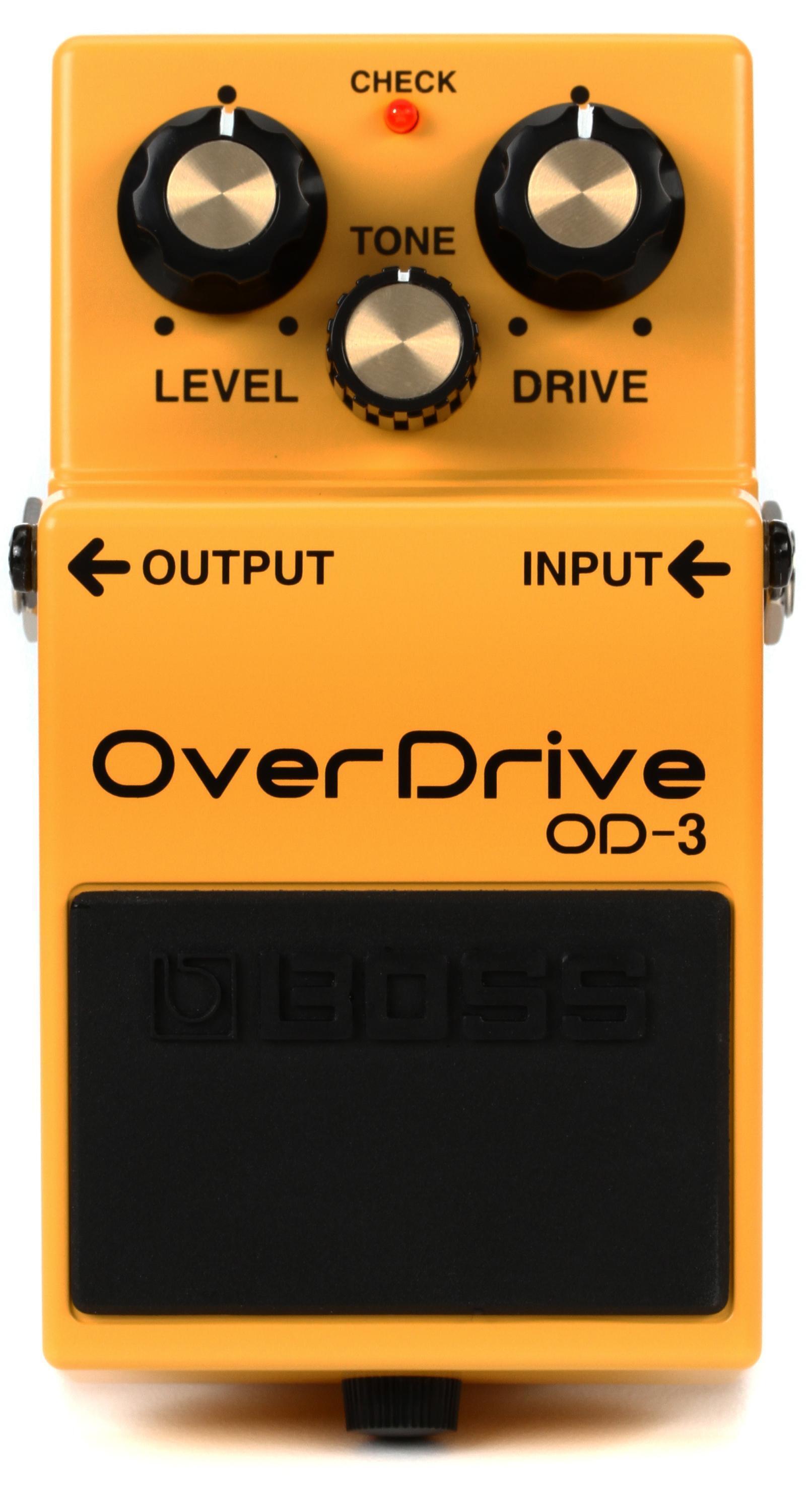 Boss OD-3 Overdrive Pedal | Sweetwater