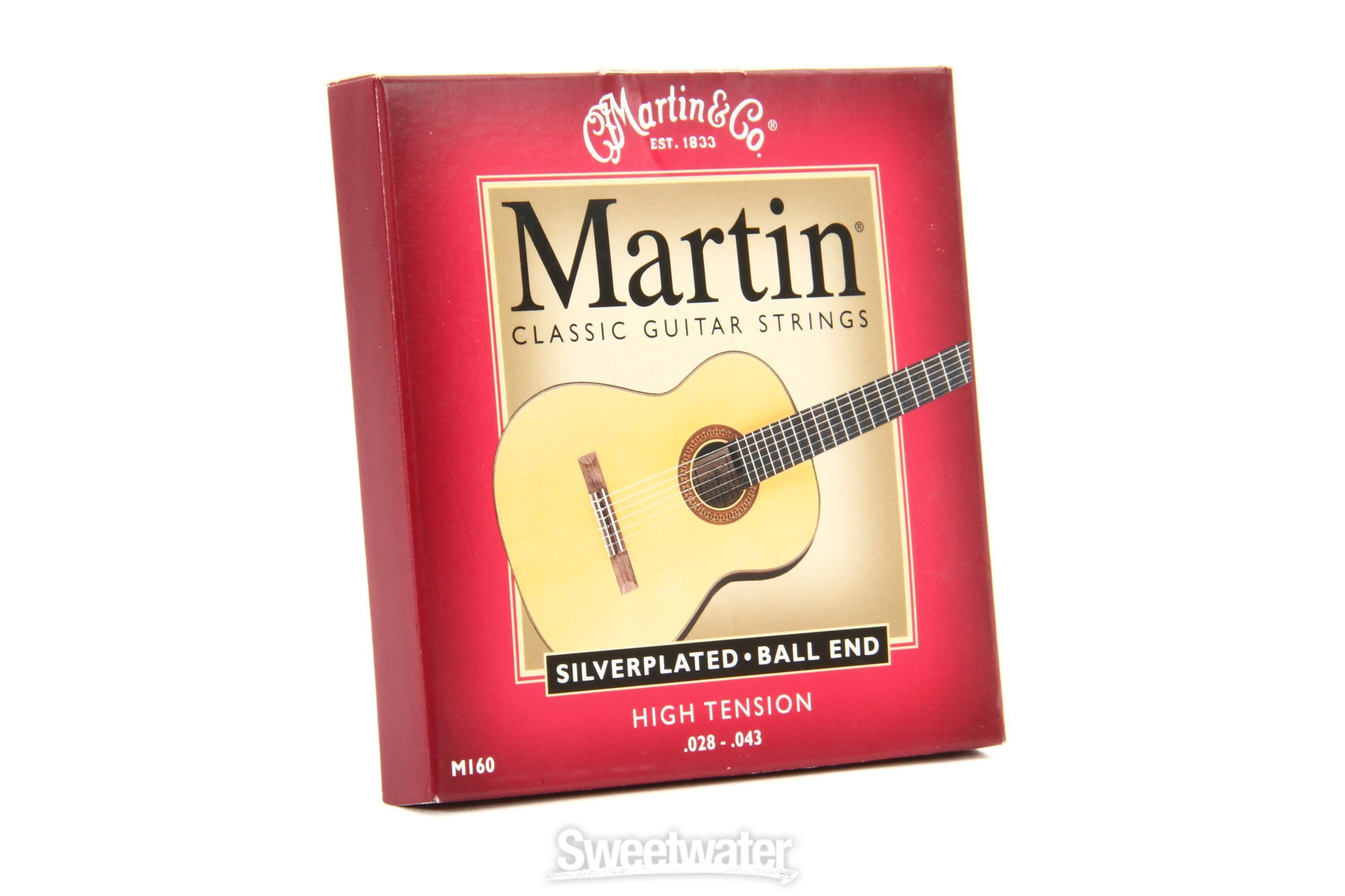 Martin M 160 Silverplated Ball End Nylon Strings Reviews Sweetwater