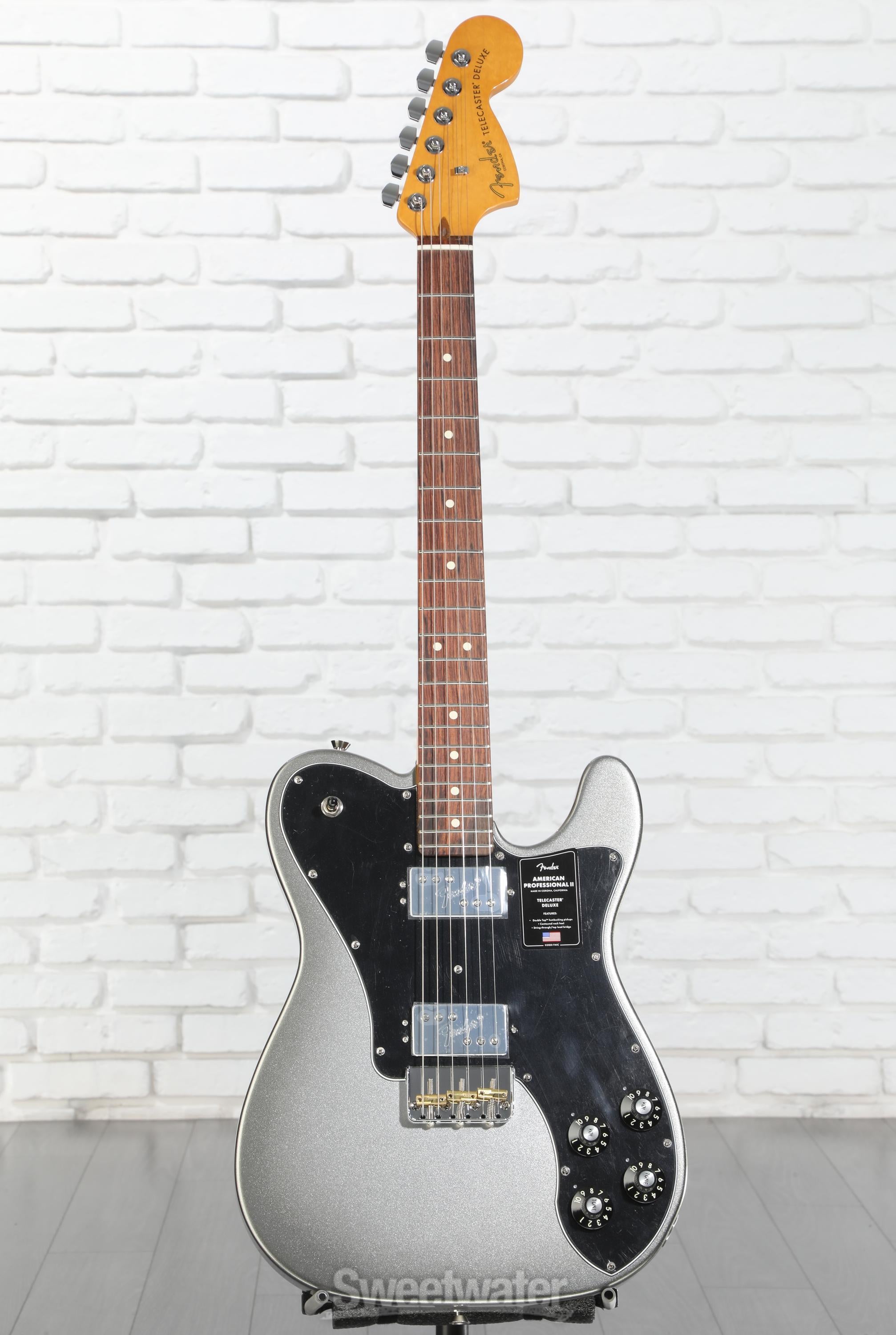Fender American Professional II Telecaster Deluxe - Mercury with
