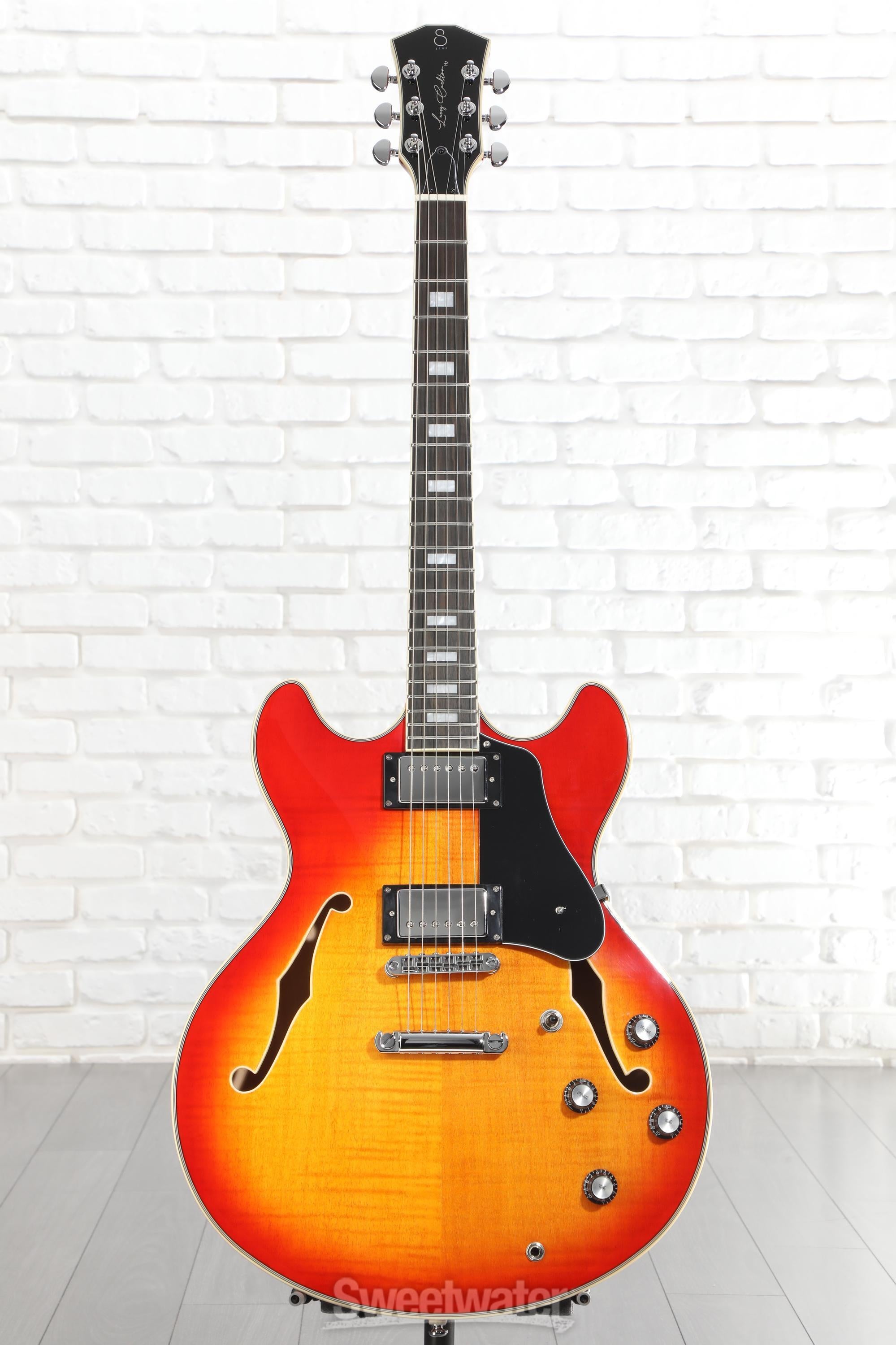 Sire Larry Carlton H7 Semi-hollow Electric Guitar - Cherry