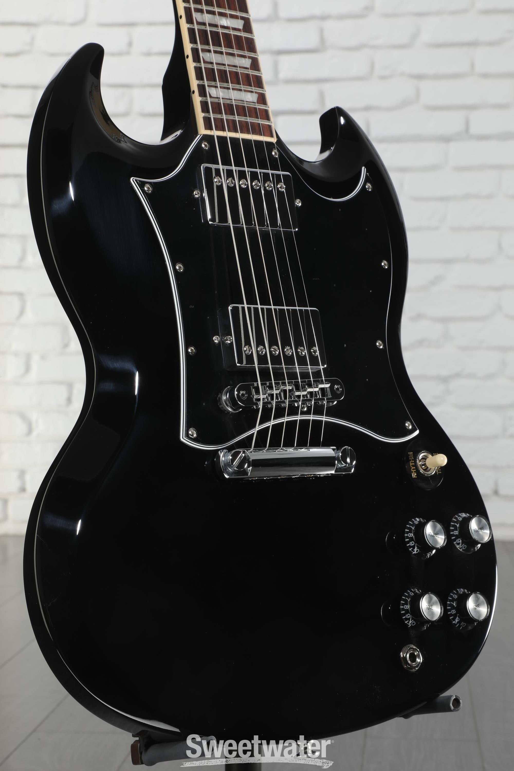 Gibson SG Standard Electric Guitar - Ebony | Sweetwater