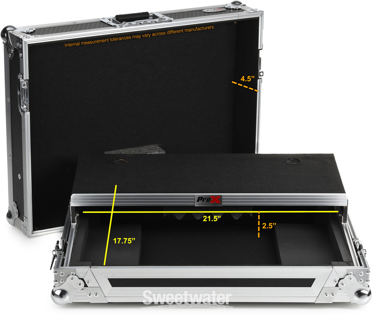 ProX XS-UXLT MK2 Universal Flight Case for DJ Controllers with