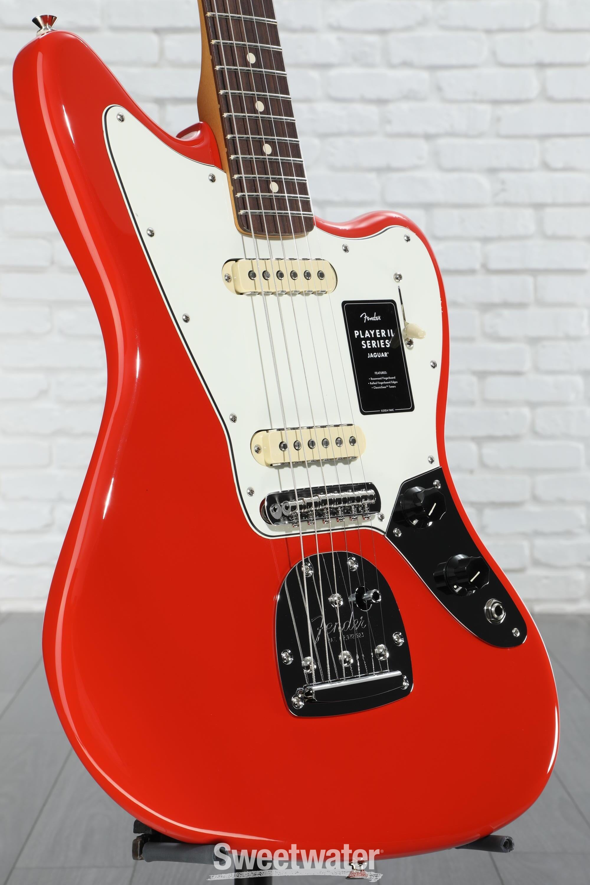 Amazon.com: Fender Player II Jaguar Electric Guitar - Coral