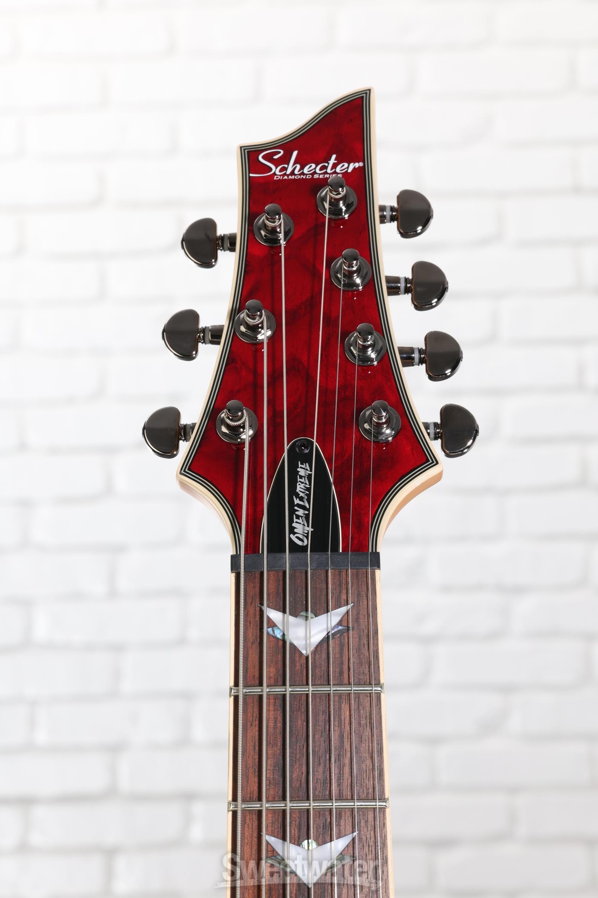 Schecter Omen Extreme-7 Electric Guitar - Black Cherry | Sweetwater