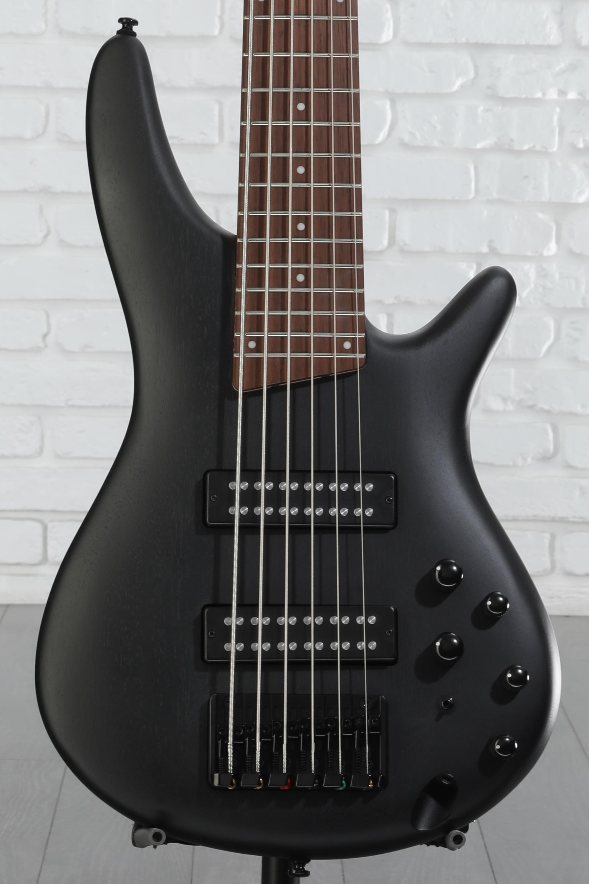 Ibanez Standard SR306EB Bass Guitar - Weathered Black