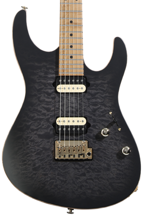 Suhr Modern Custom Electric Guitar - Satin Trans Black Burst