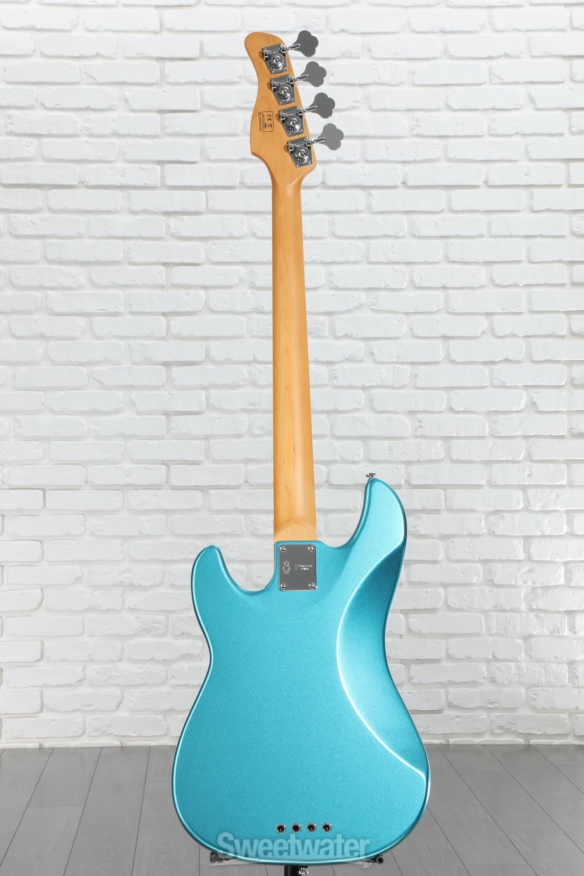 Sire Marcus Miller P5 4-string Fretless Bass Guitar - Tide Pool