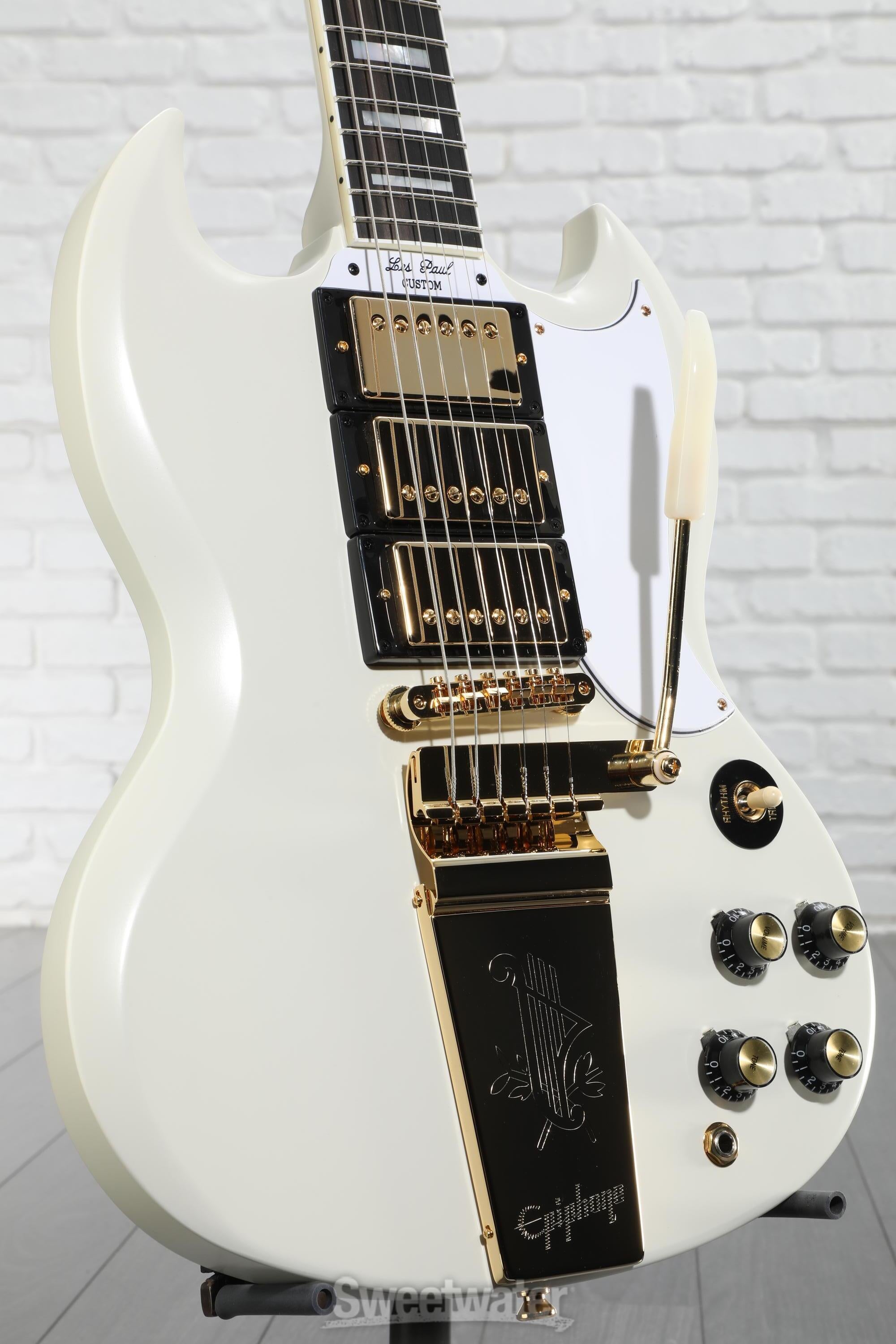 Epiphone 1963 SG Custom Electric Guitar - Classic White VOS