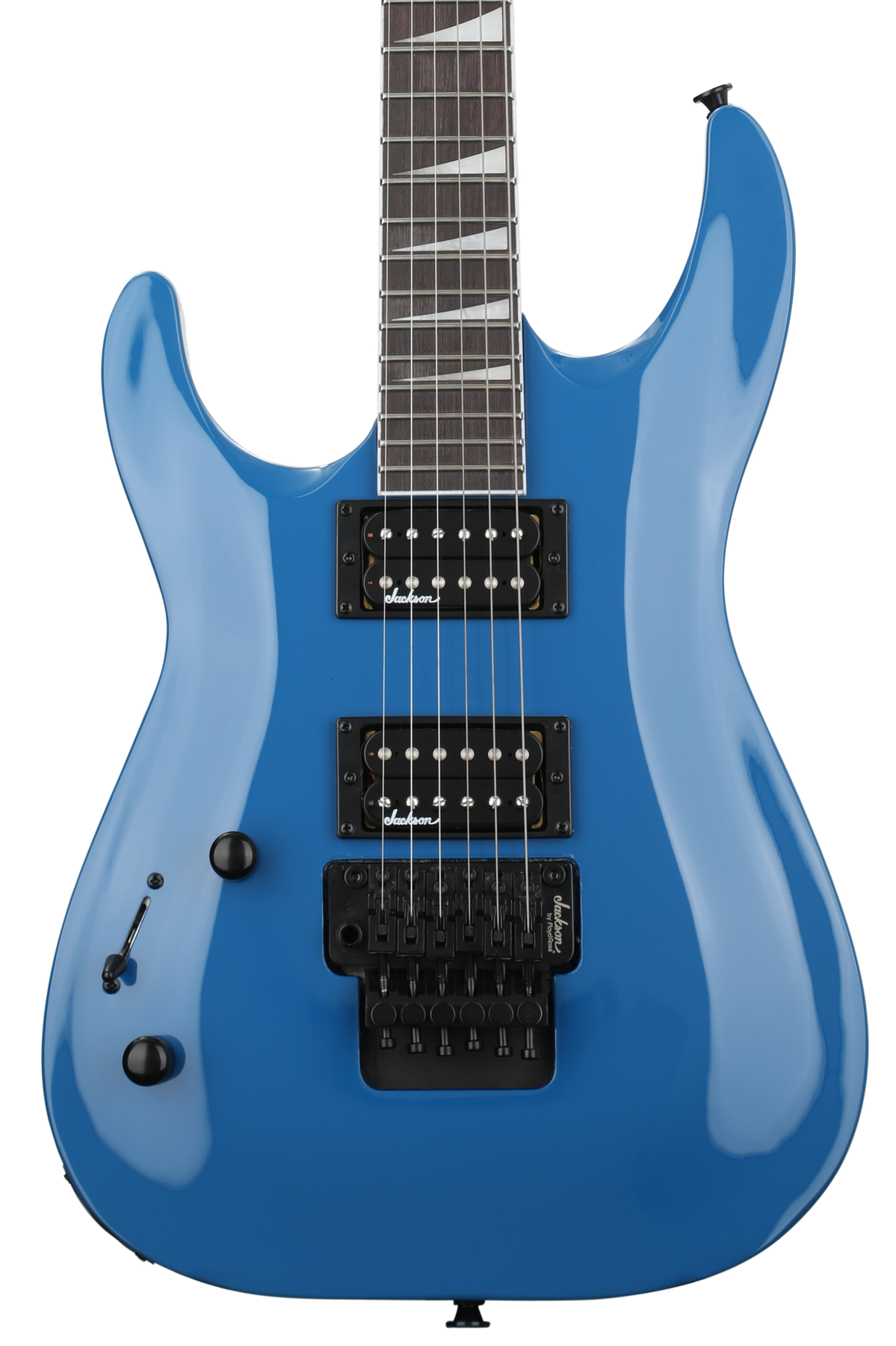 Jackson Dinky Arch Top JS32 DKA Left-handed - Bright Blue | Sweetwater