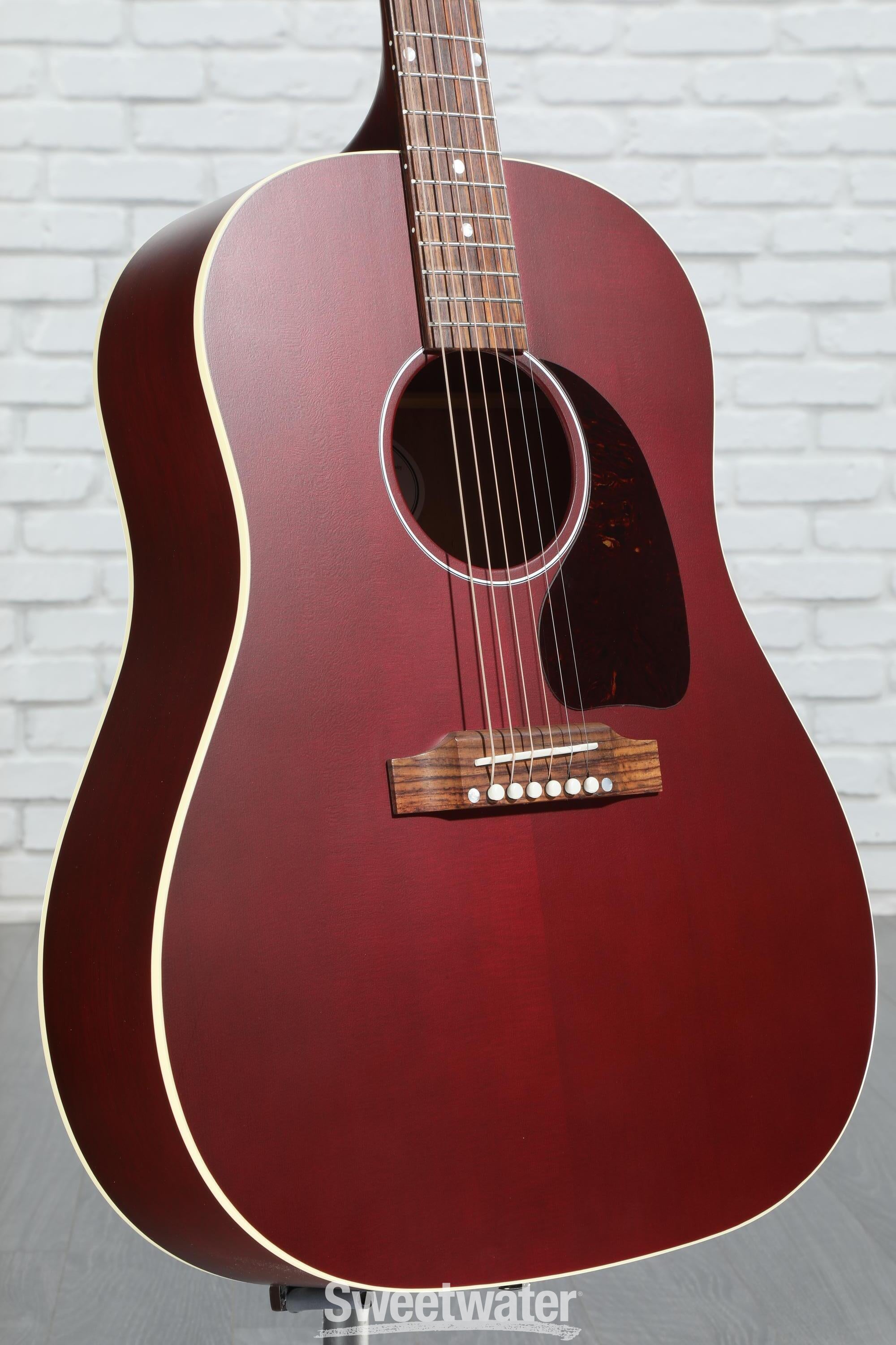 ギター Gibson J-45 Standard Wine Red Gloss J-45 Standard, Wine Red | Gibson