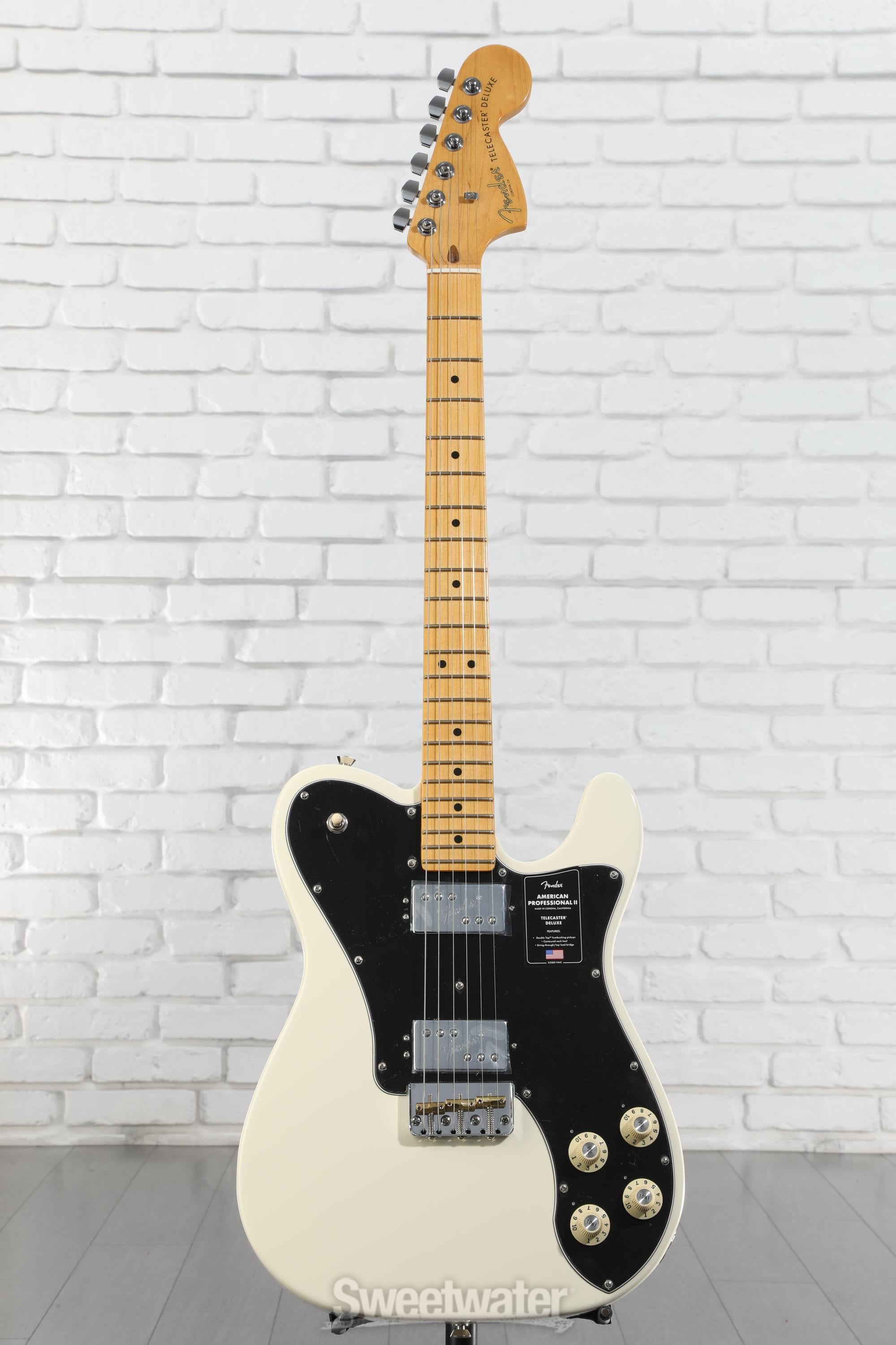 ギター Fender American Deluxe Telecaster Fender American Deluxe Telecaster - Butterscotch Blonde