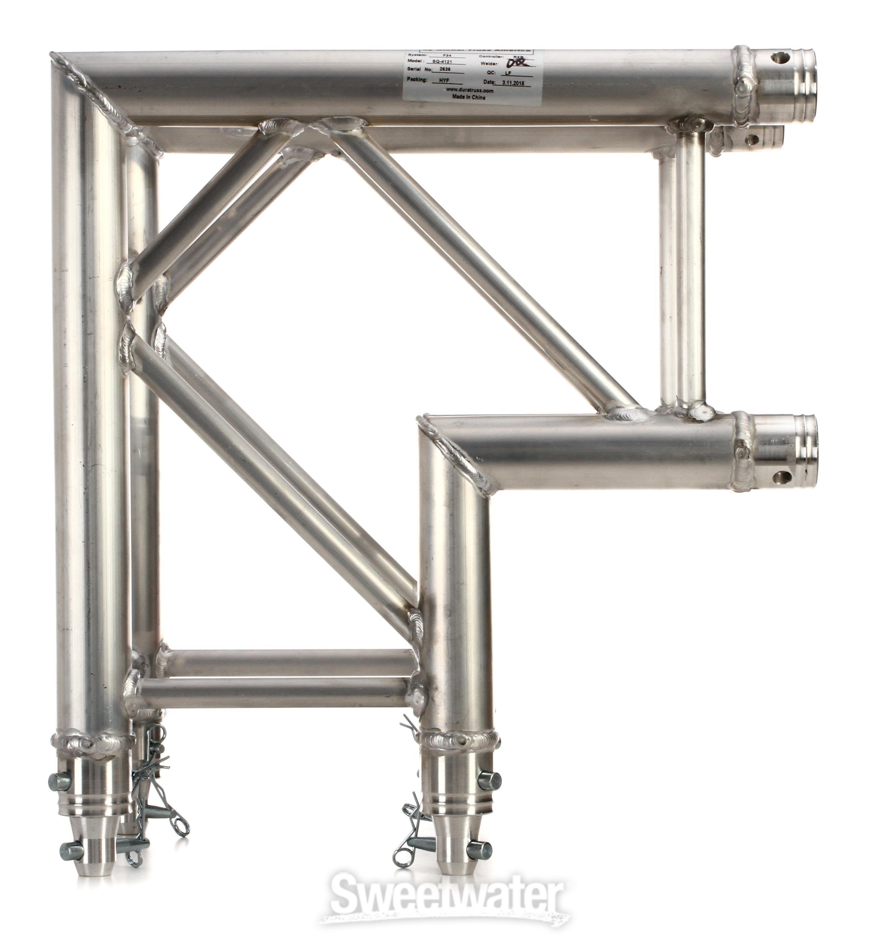 Global Truss SQ-4121 Box Truss 2-way 90° Corner Segment | Sweetwater