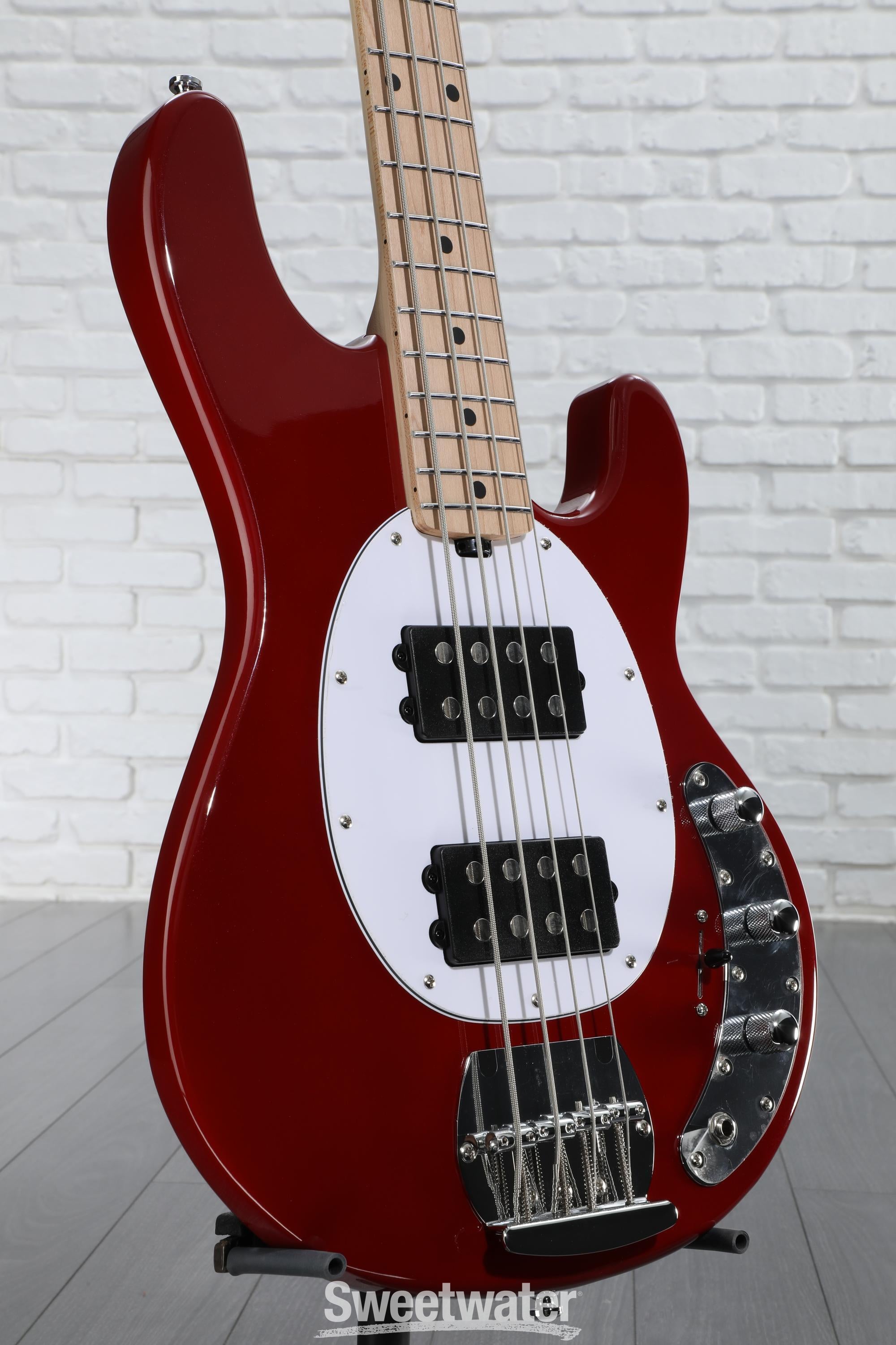 あっちゃんページ Sterling By Music Man StingRay RAY4HH Bass Guitar - Candy