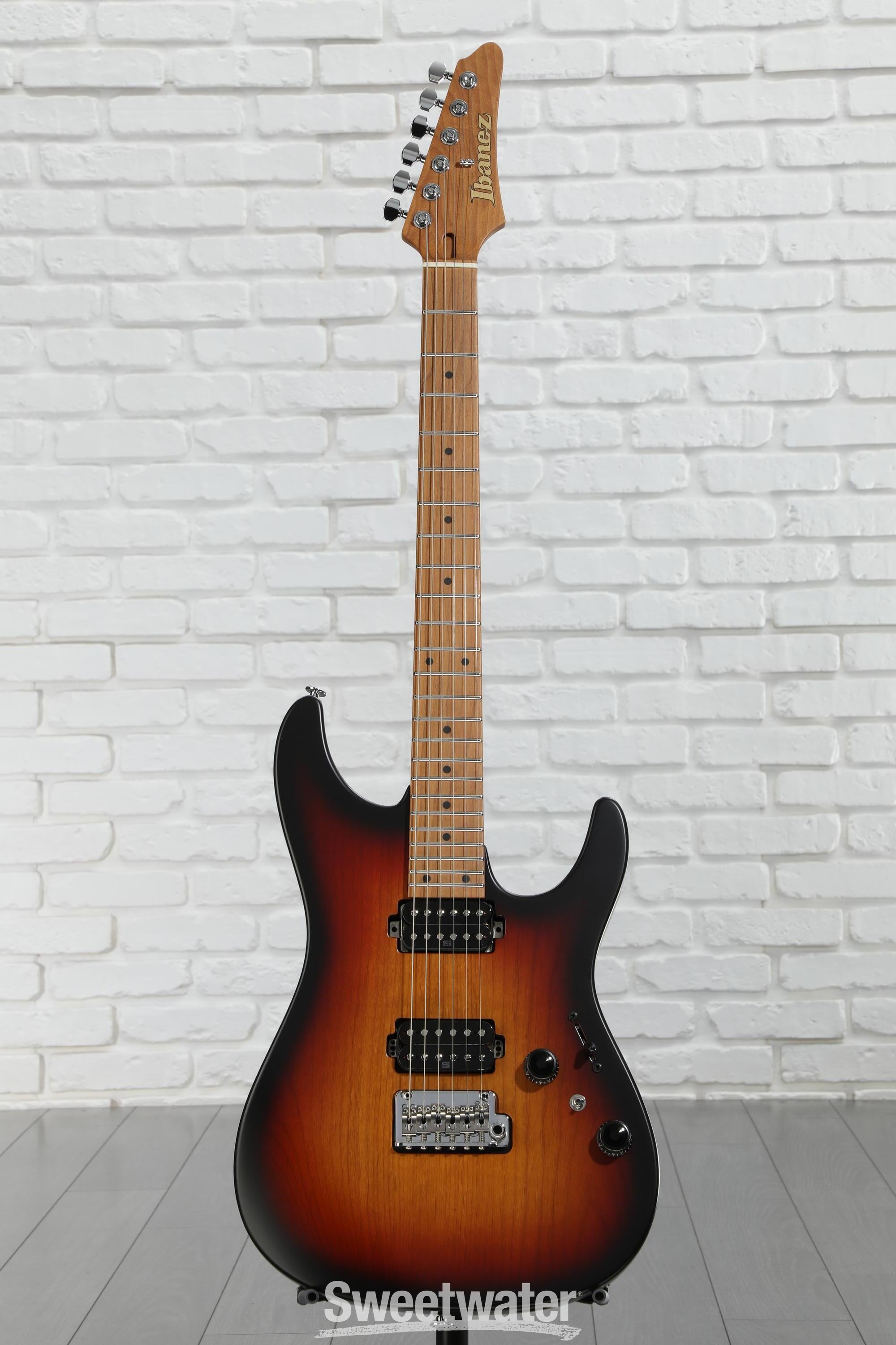 Ibanez Prestige AZ2402 Electric Guitar - Tri Burst Fade Flat
