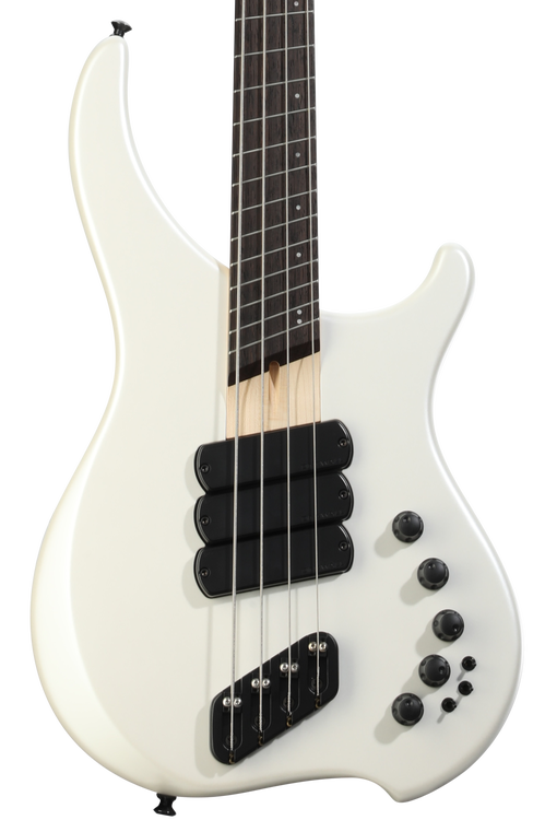 Dingwall Guitars ABZ 4-string Electric Bass - Ducati Matte Pearl White
