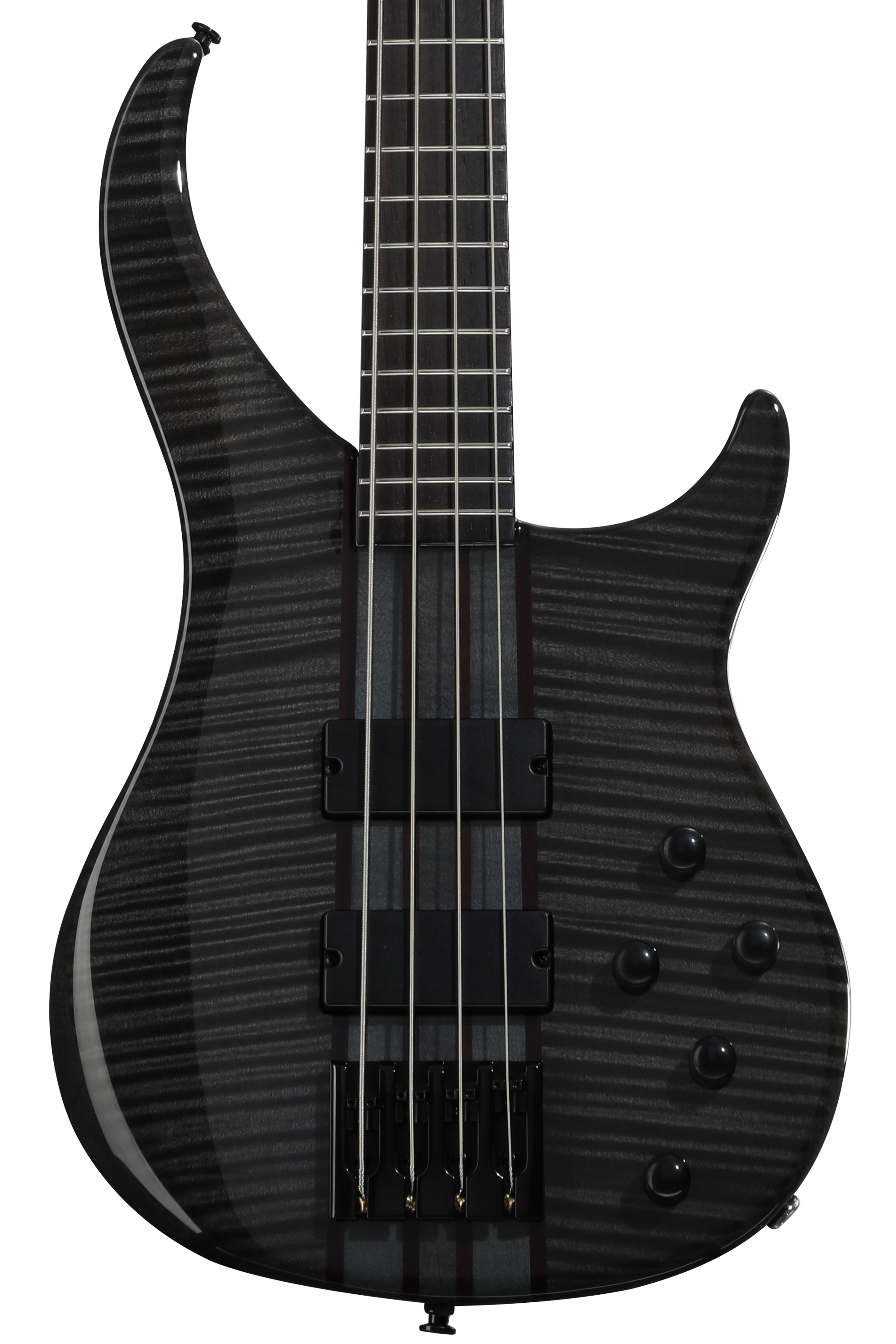 Peavey Cirrus 4 Electric Bass Guitar - Trans Black | Sweetwater