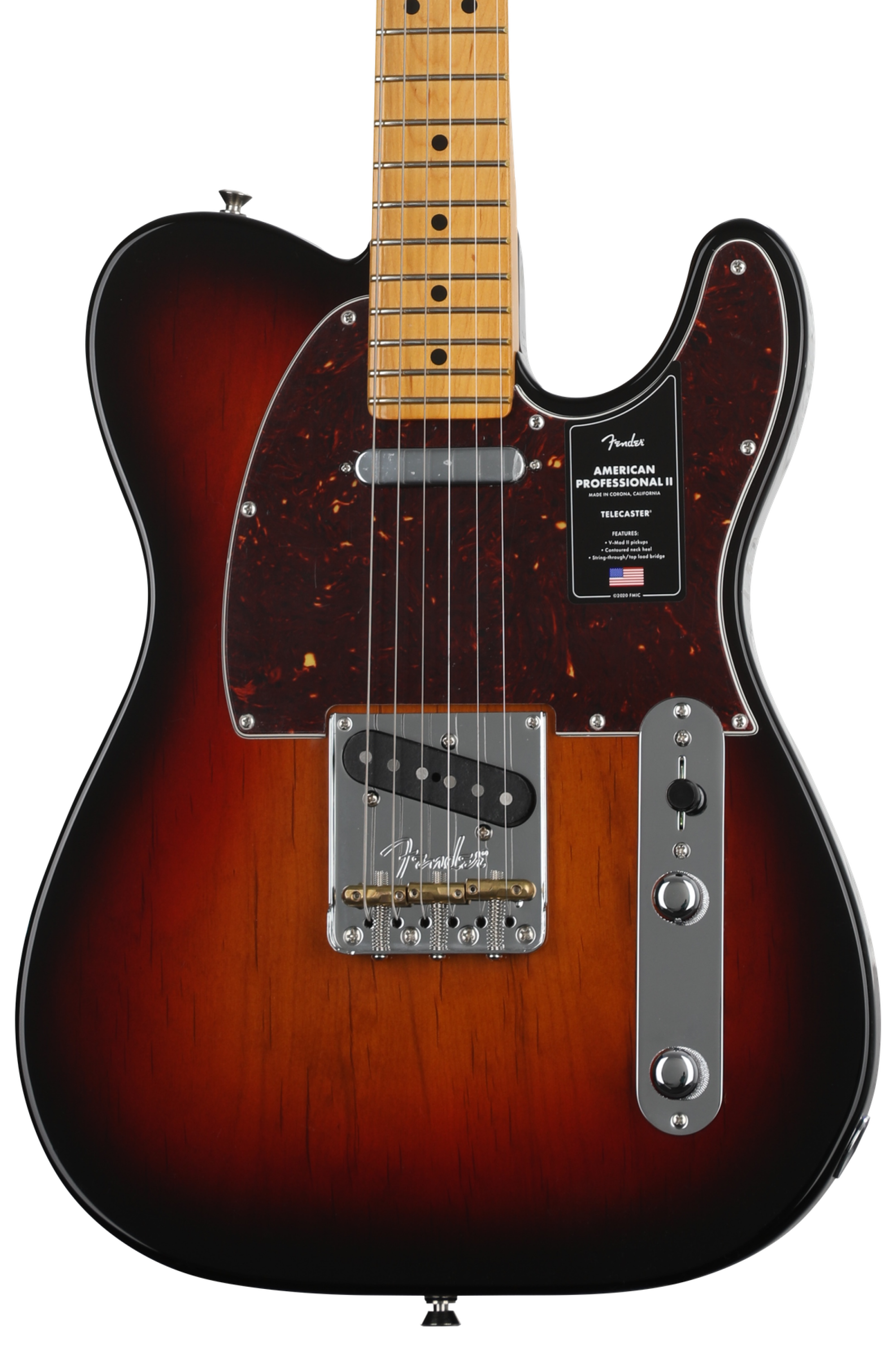 Fender American Professional II Telecaster - 3-color Sunburst with