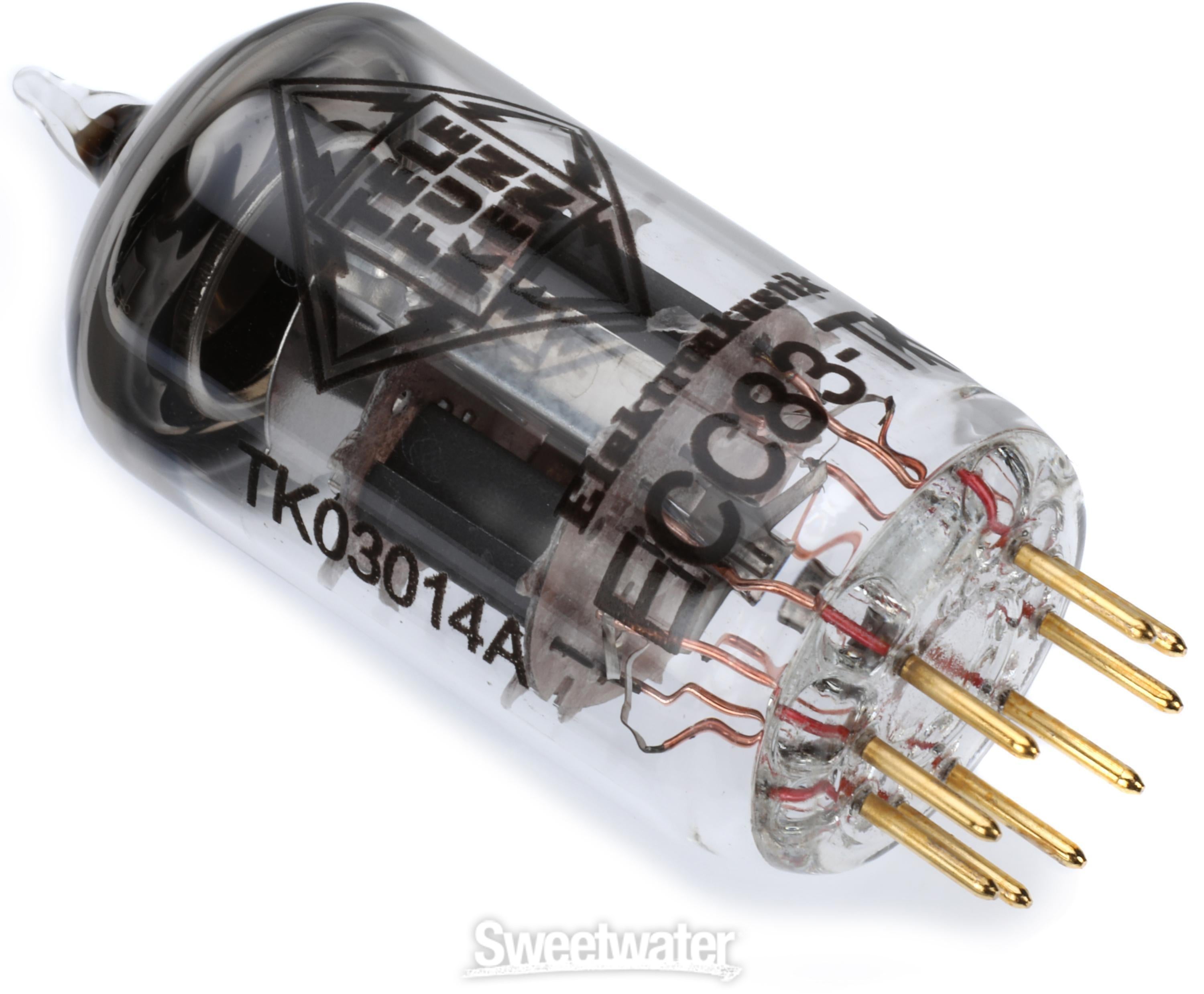 Telefunken ECC83-TK Black Diamond Series Preamp Tubes - Single