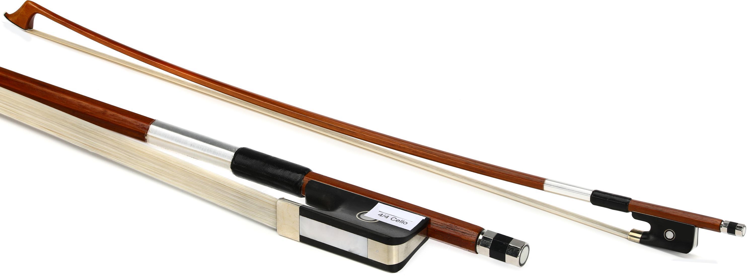 Photo of Howard Core 1085VC Octagonal Brazilwood Cello Bow - 4/4 Size