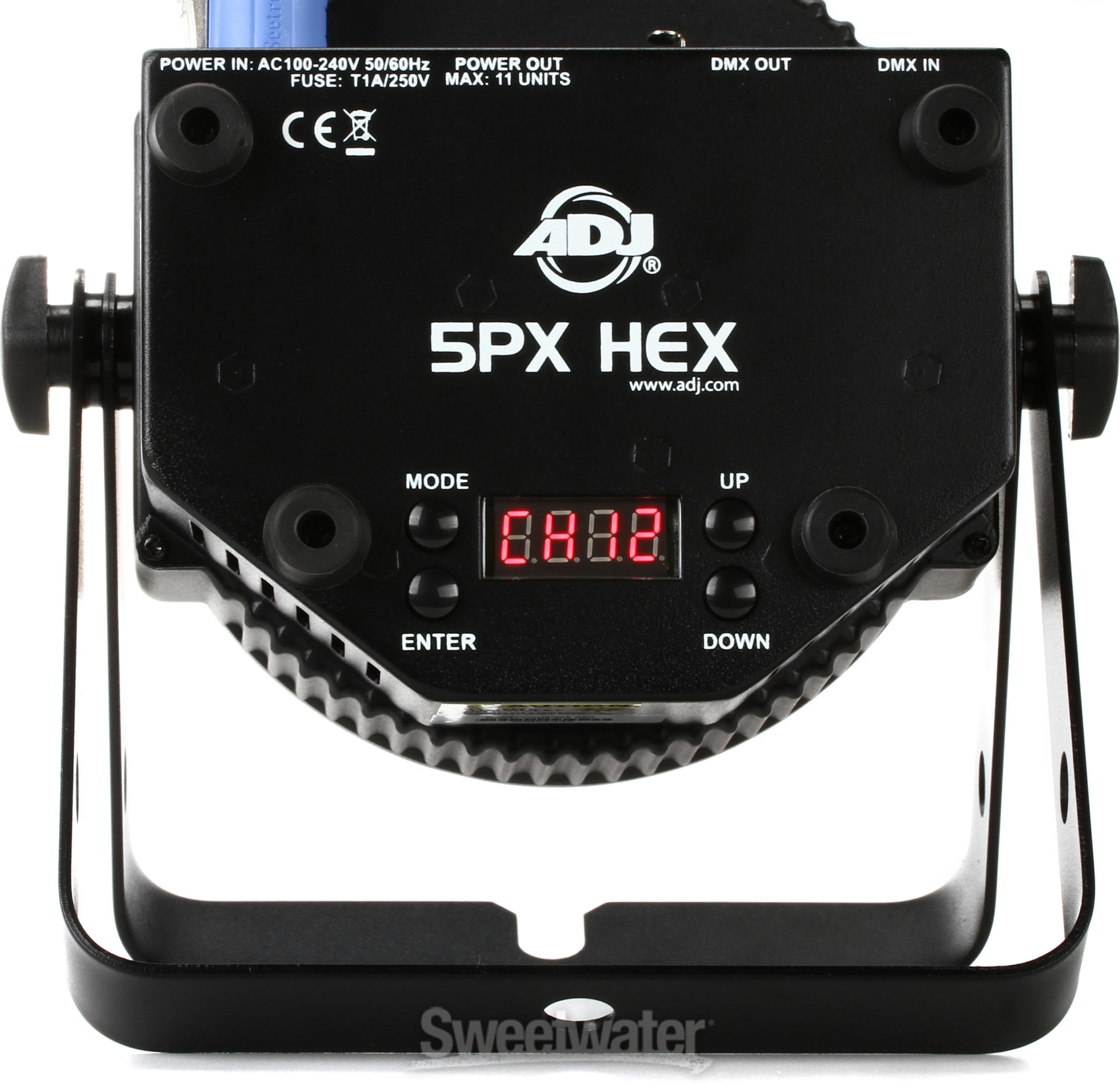 ADJ 5PX HEX RGBAW+UV LED Par