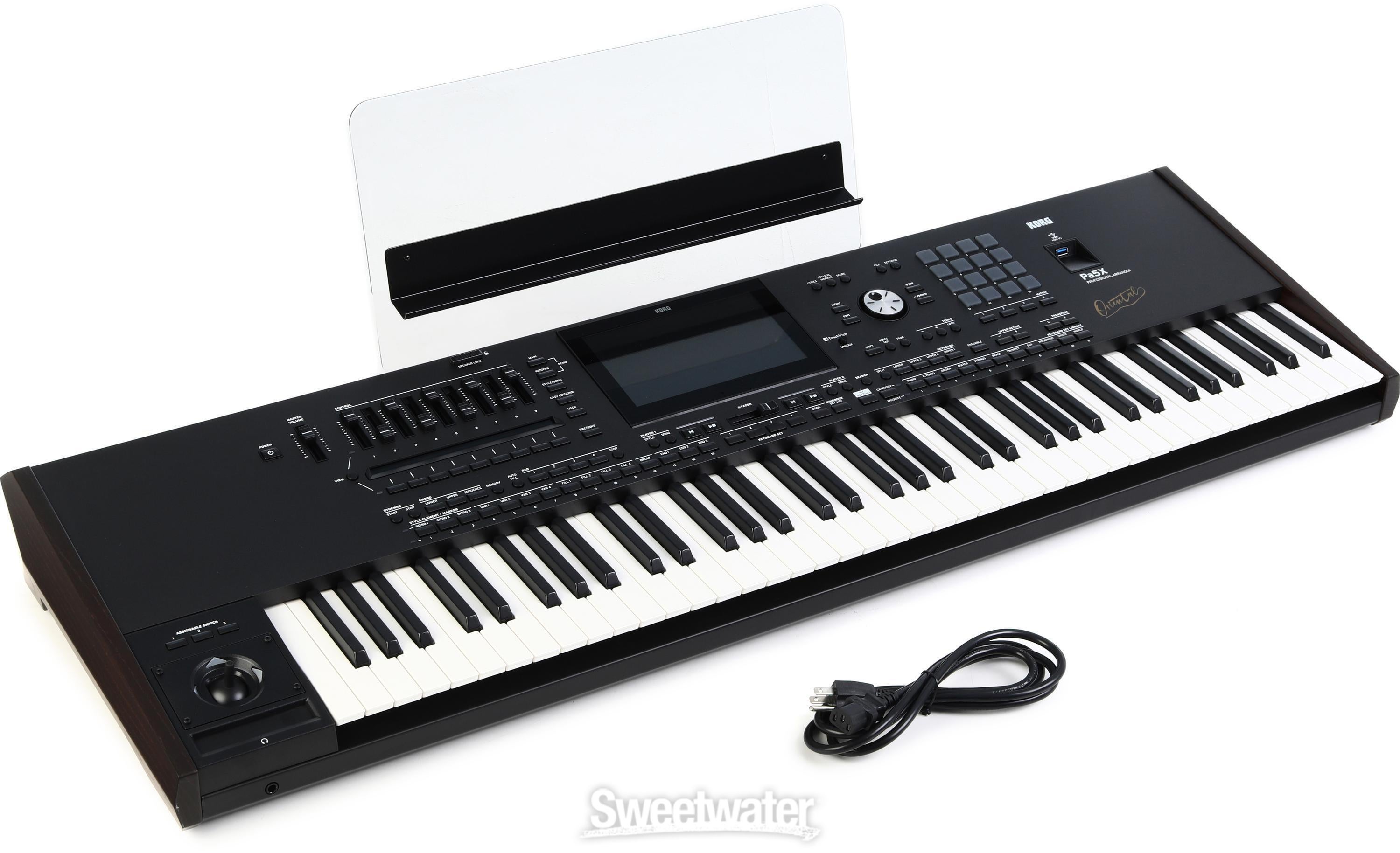 Korg Pa5X Oriental 76 Professional Arranger Workstation | Sweetwater