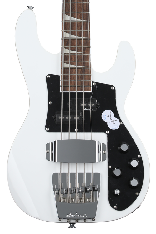 Jackson X Series Concert Bass CBXNT DX V Bass Guitar - Snow White