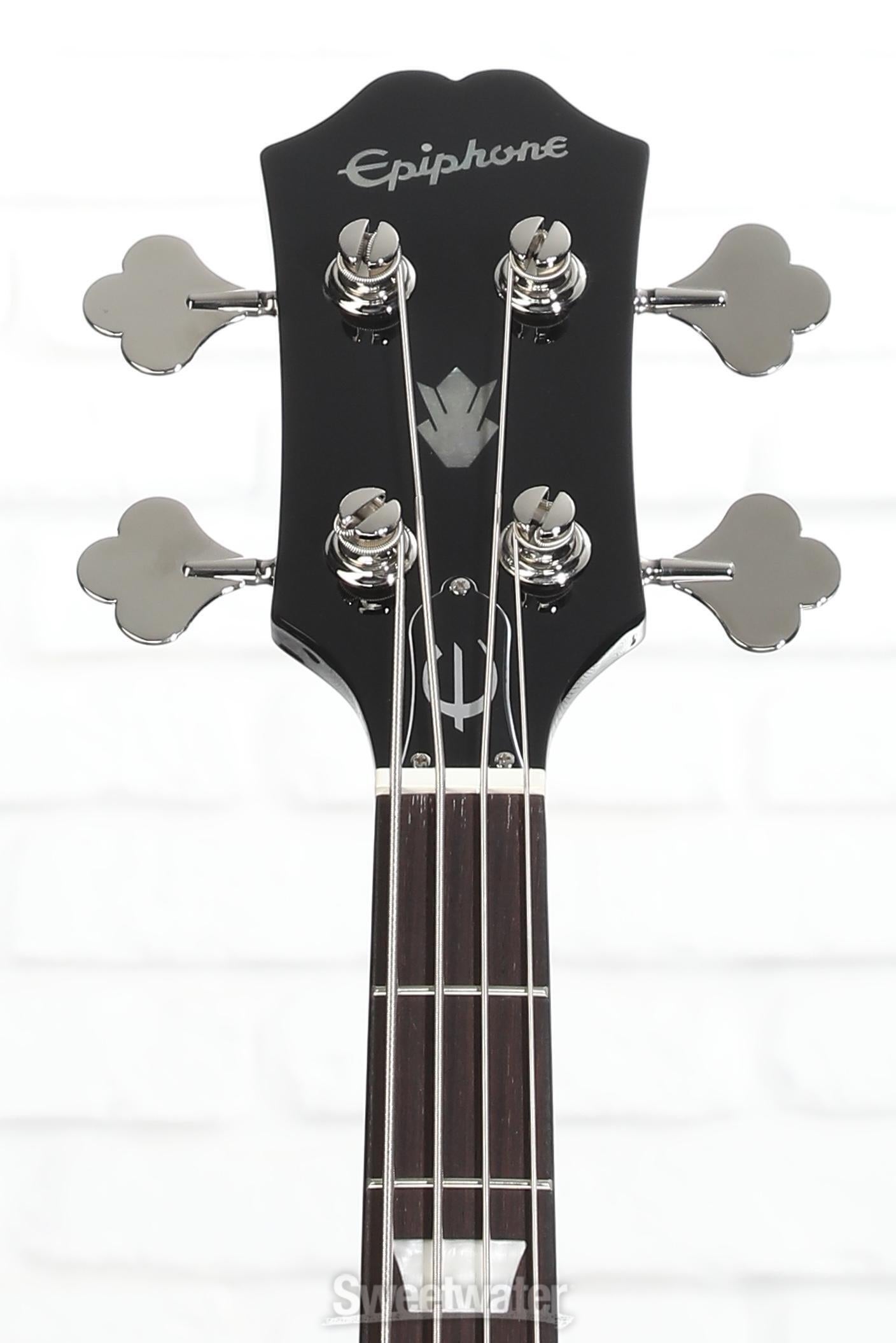 Epiphone EB-3 Bass Guitar - Ebony | Sweetwater