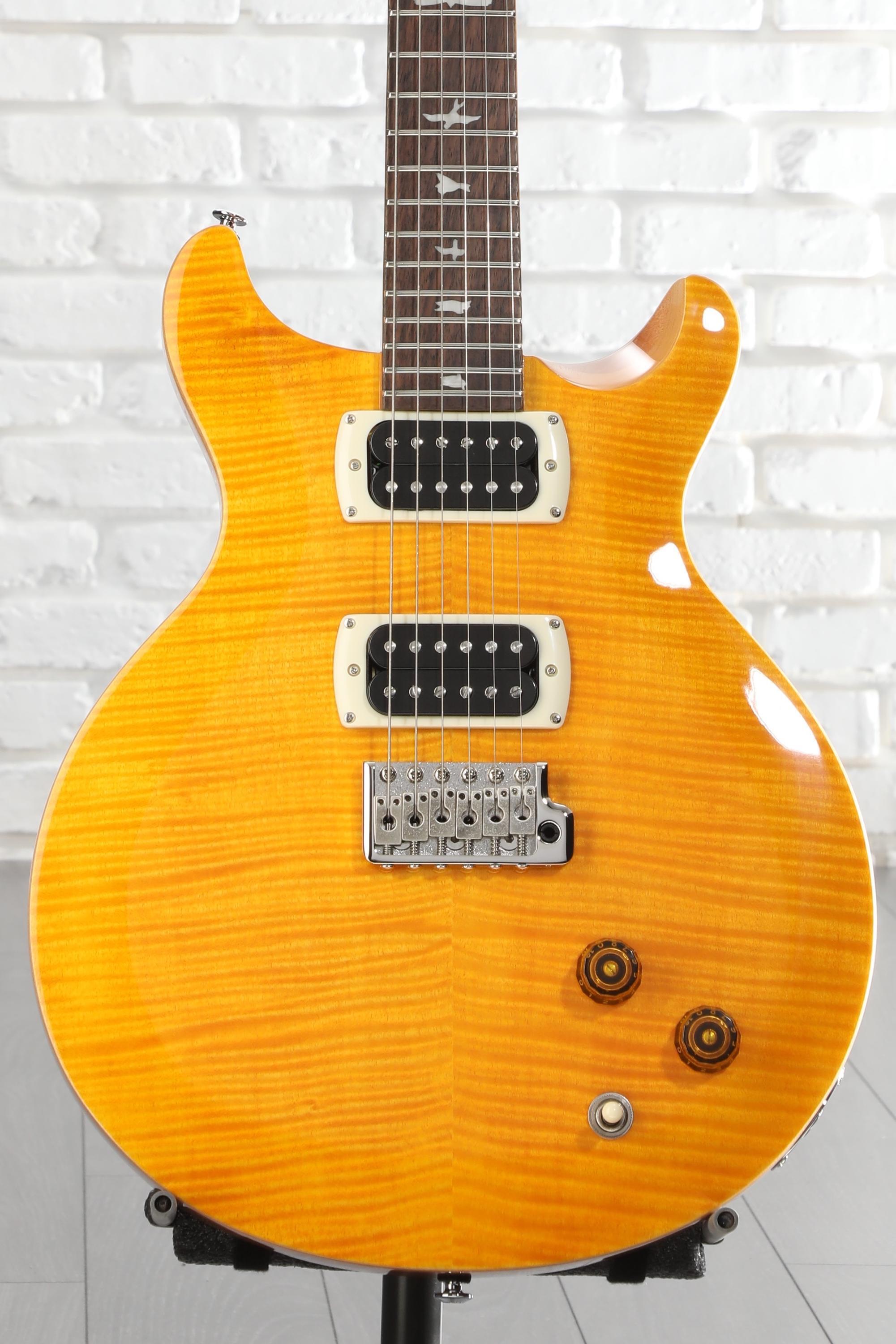 PRS SE Santana Electric Guitar - Santana Yellow | Sweetwater