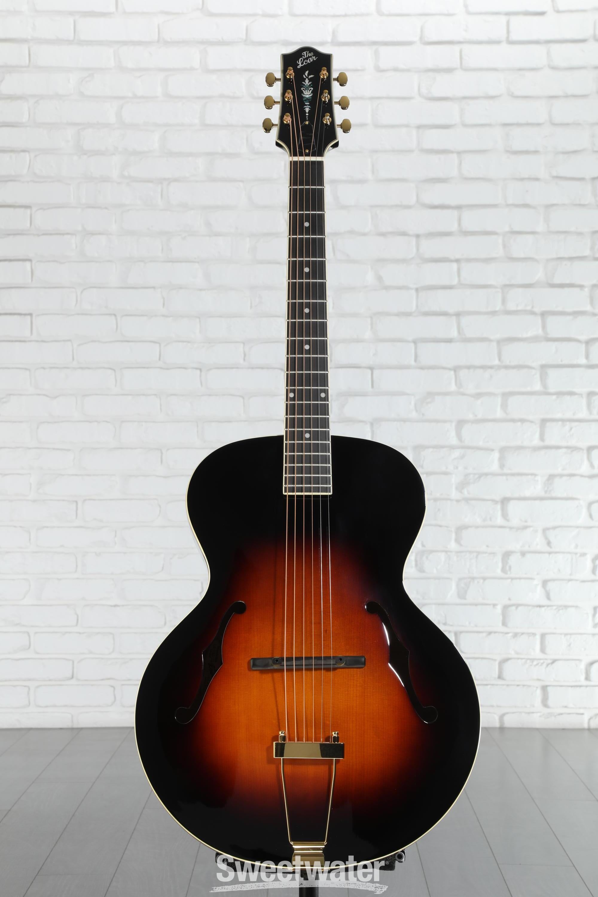 The Loar LH-700-VS Supreme Archtop Acoustic Guitar - Tobacco
