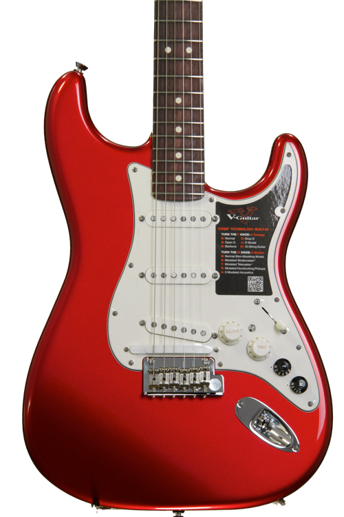 Roland G-5A VG Stratocaster - Candy Apple Red | Sweetwater Roland G-5A VG Stratocaster - Candy Apple Red | Sweetwater