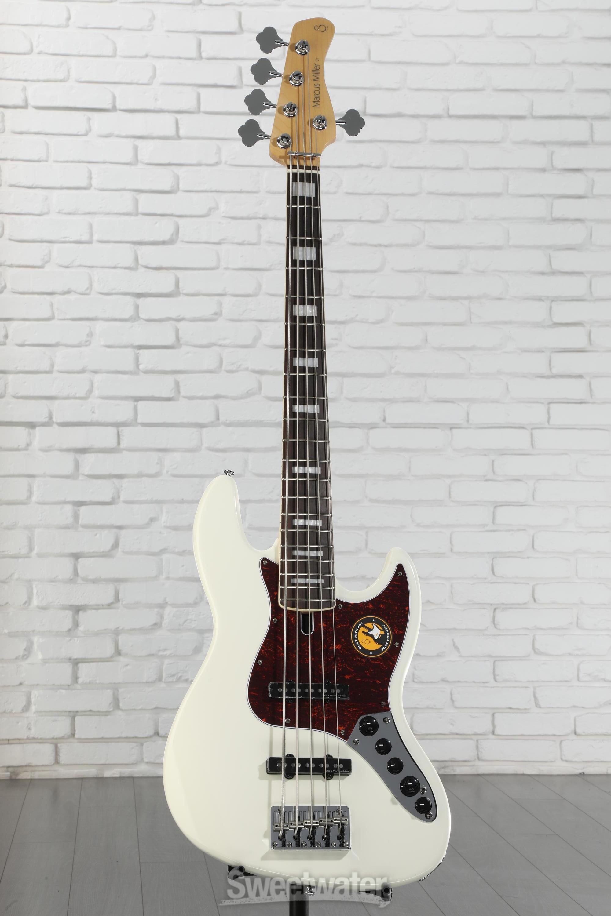 Sire Marcus Miller V7 Alder 5-string Bass Guitar - Antique White