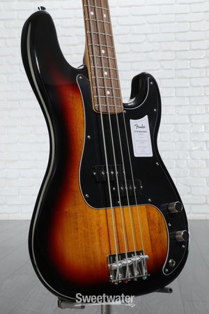 Photo of Fender Standard Precision Bass - 3-color Sunburst, Laurel Fingerboard