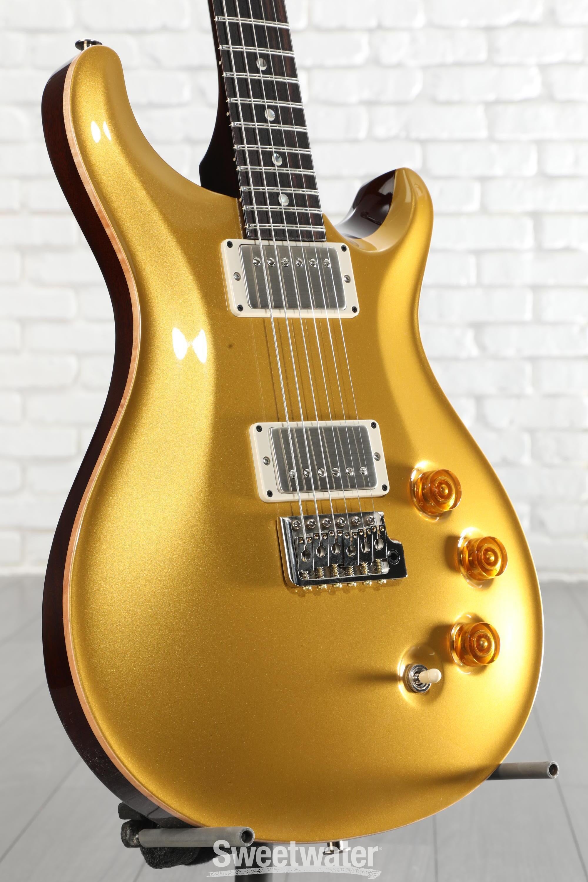 PRS DGT Electric Guitar with Moon Inlays - Gold Top | Sweetwater