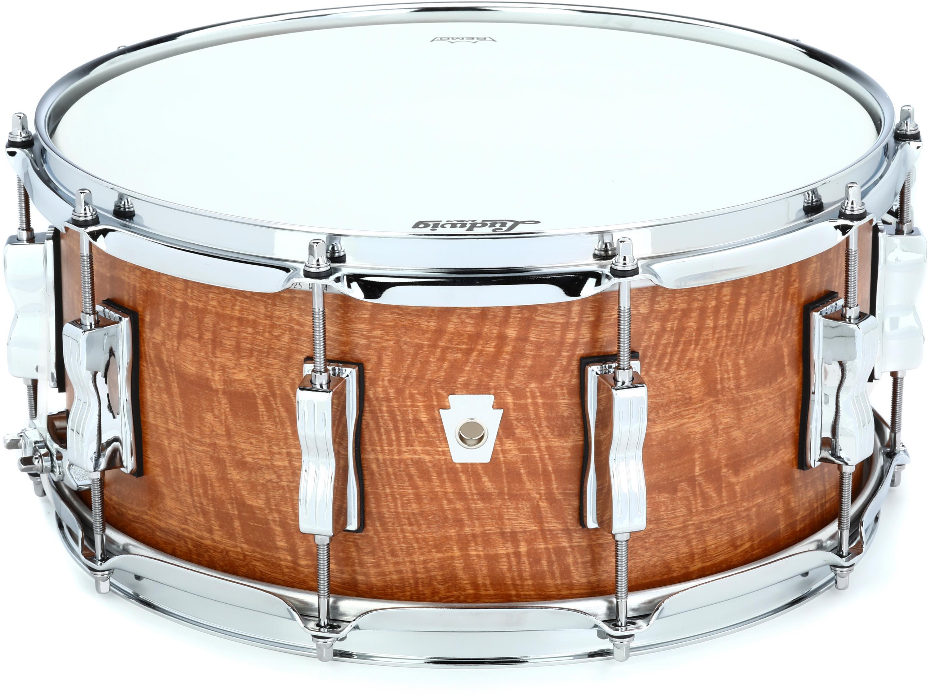 NeuSonic Snare Drum - 6.5 x 14 inch - Satin Wood - Sweetwater