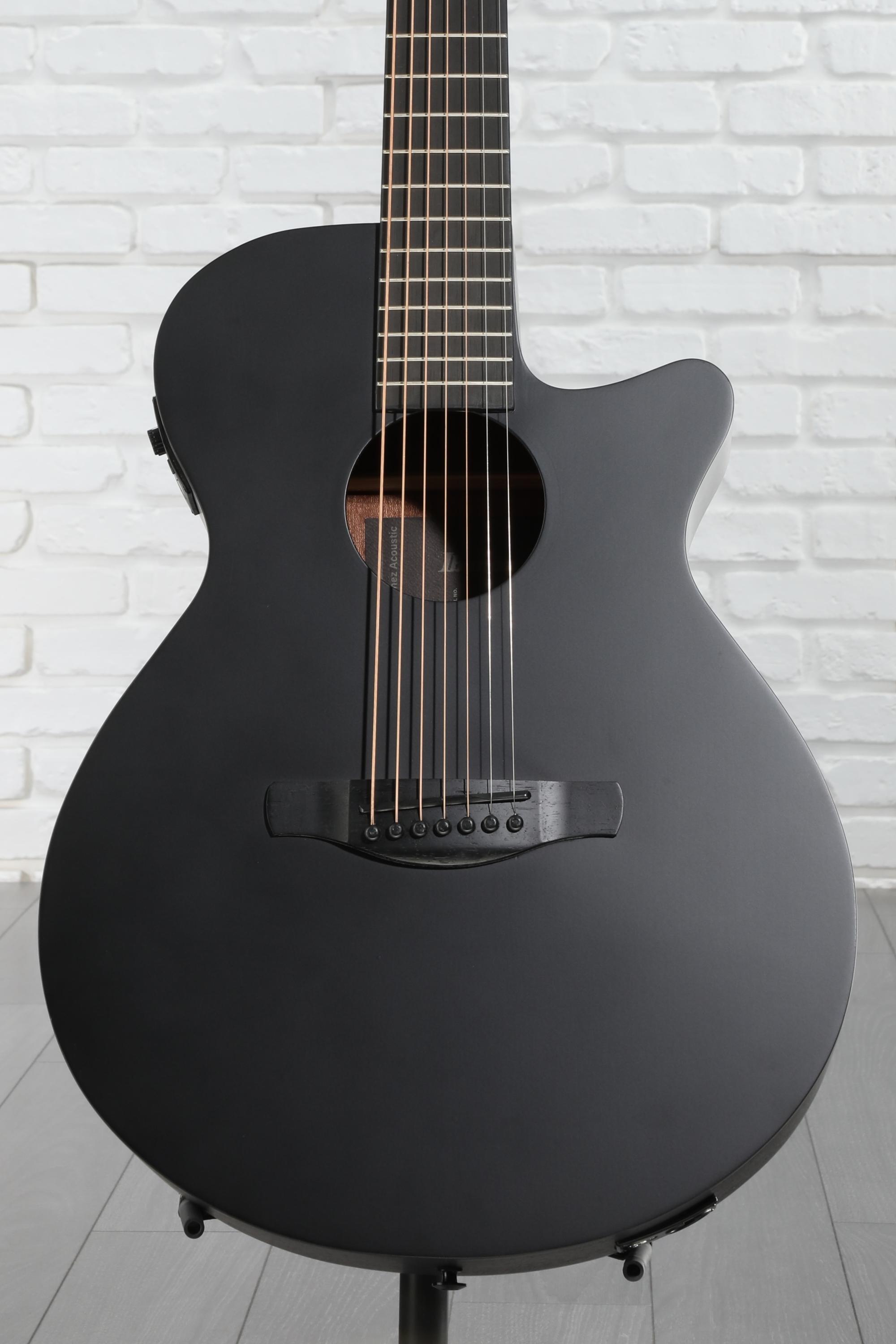 Ibanez AEG721 7-string Acoustic-electric Guitar - Black Out