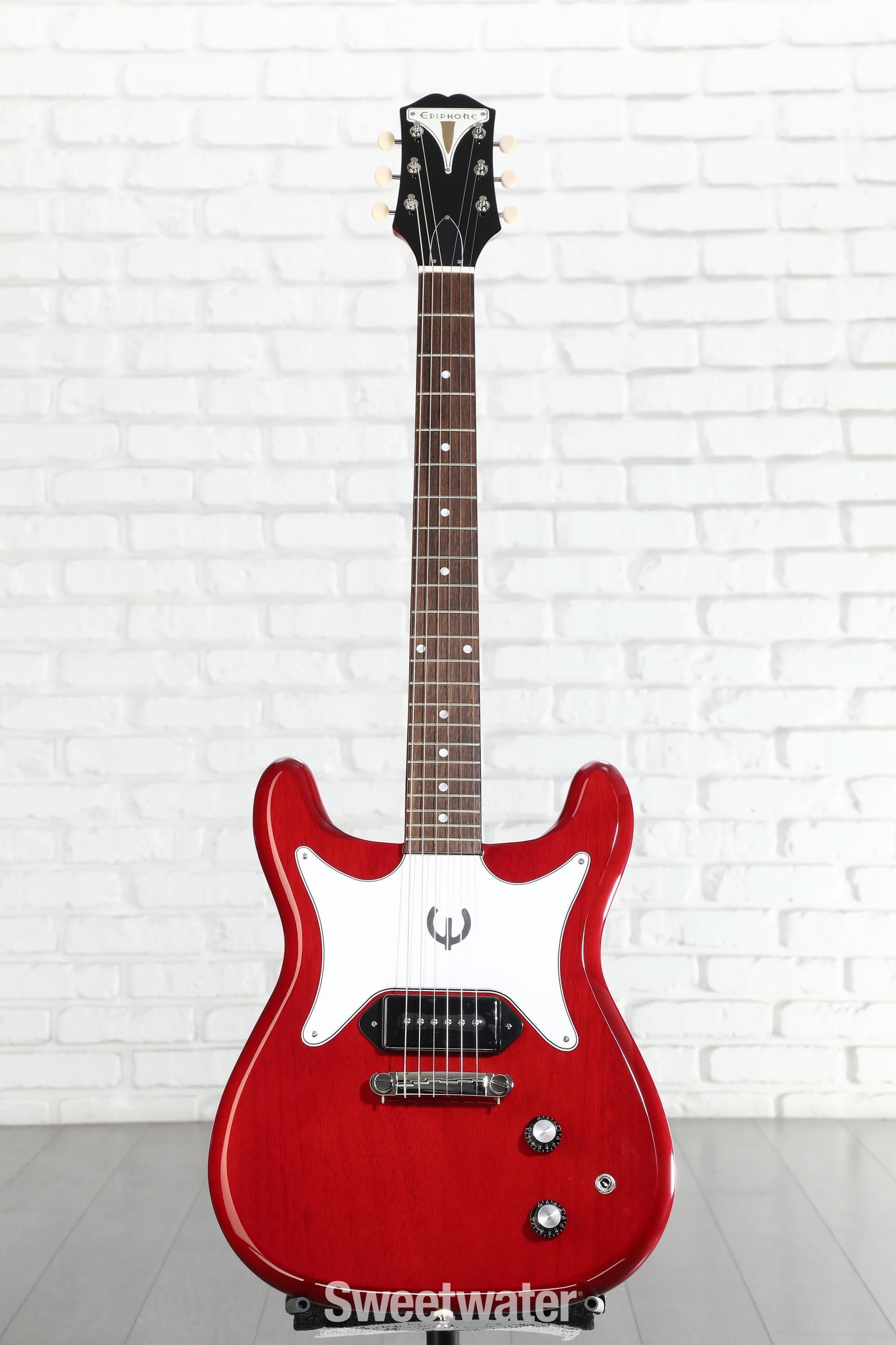 Epiphone Coronet Electric Guitar - Cherry Reviews | Sweetwater