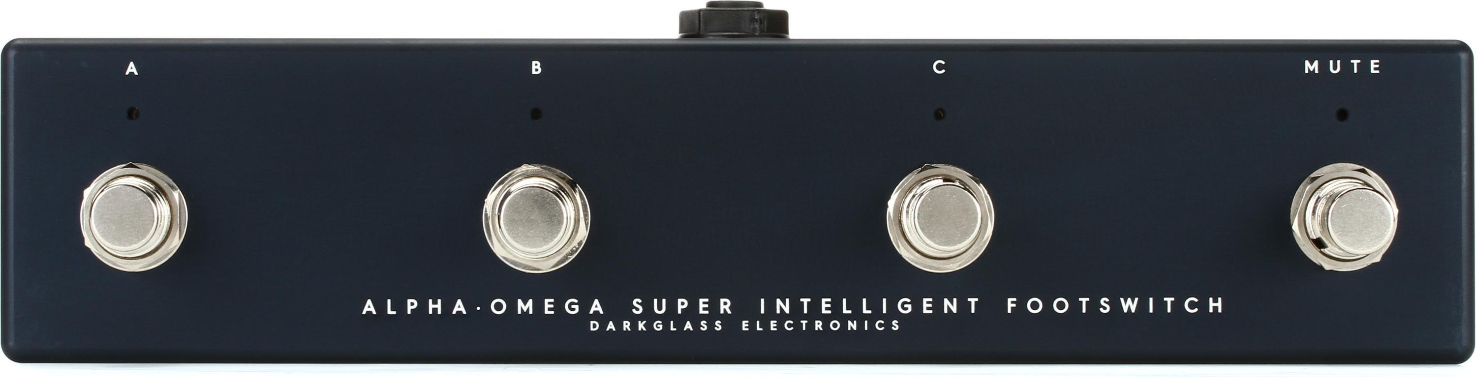 Darkglass Alpha·Omega Super Intelligent Footswitch for Alpha-Omega 900 Bass  Head