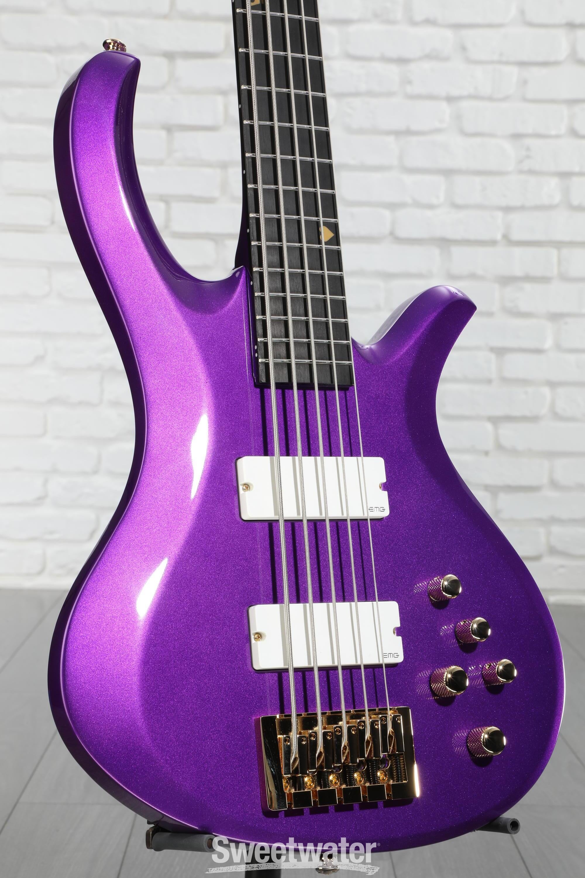 Schecter FreeZesicle-5 Signature Bass Guitar - Freeze Purple
