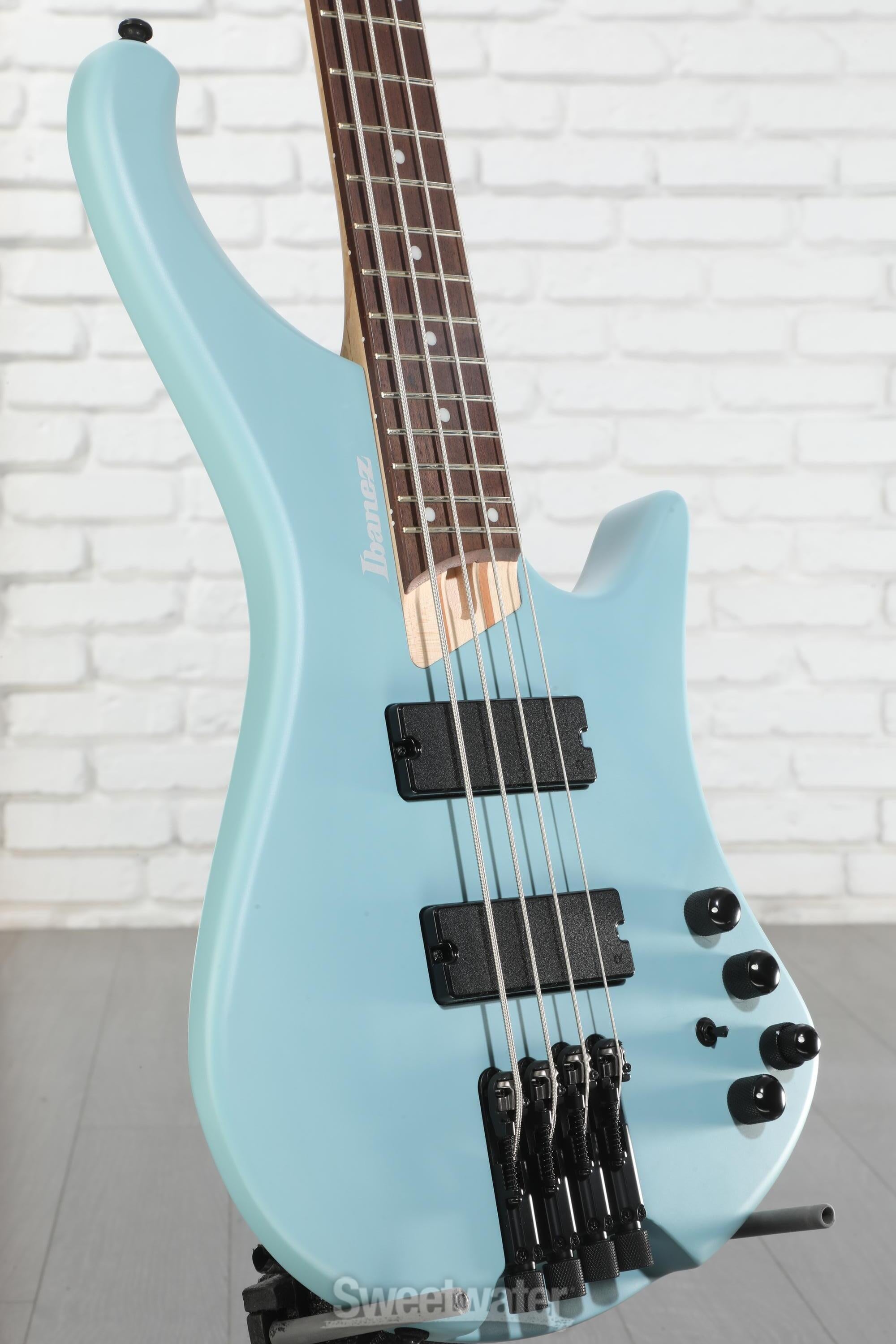 Ibanez Bass Workshop EHB600 Electric Bass Guitar - Purist Blue Matte