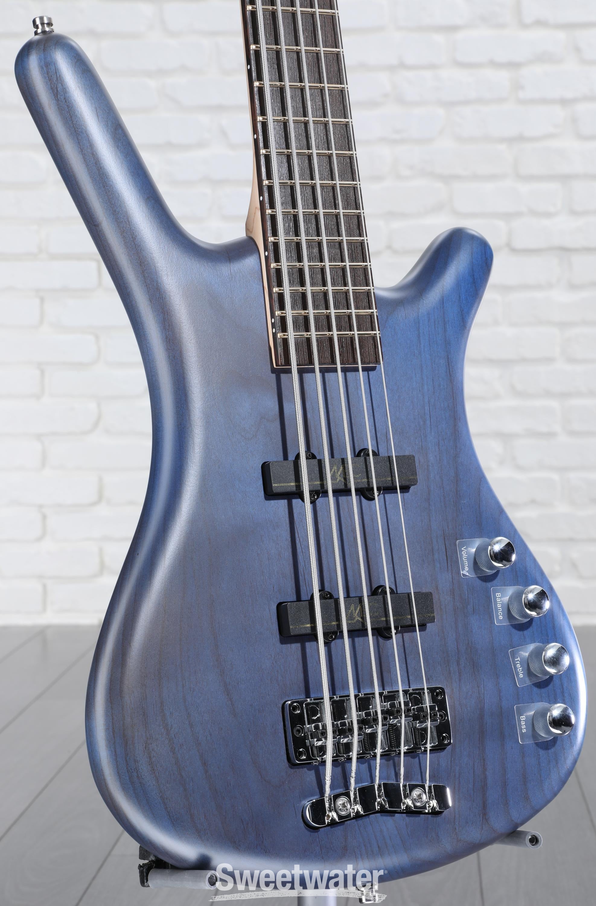 Warwick RockBass Corvette Basic 5-string Bass Guitar - Ocean