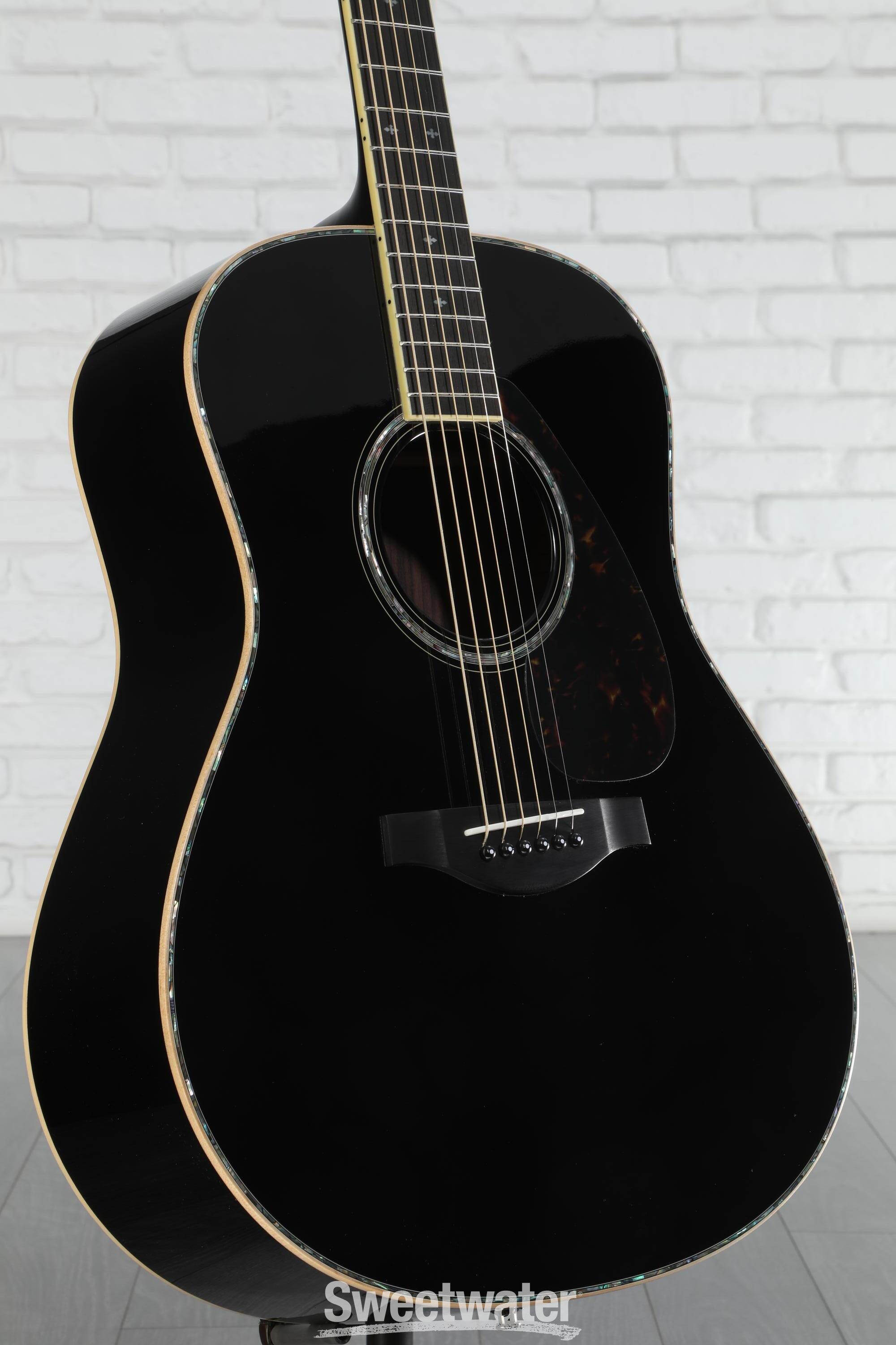 YAMAHA LL16D ARE アコースティックギター BLACK LL16D ARE Acoustic-Electric Guitar - Yamaha USA