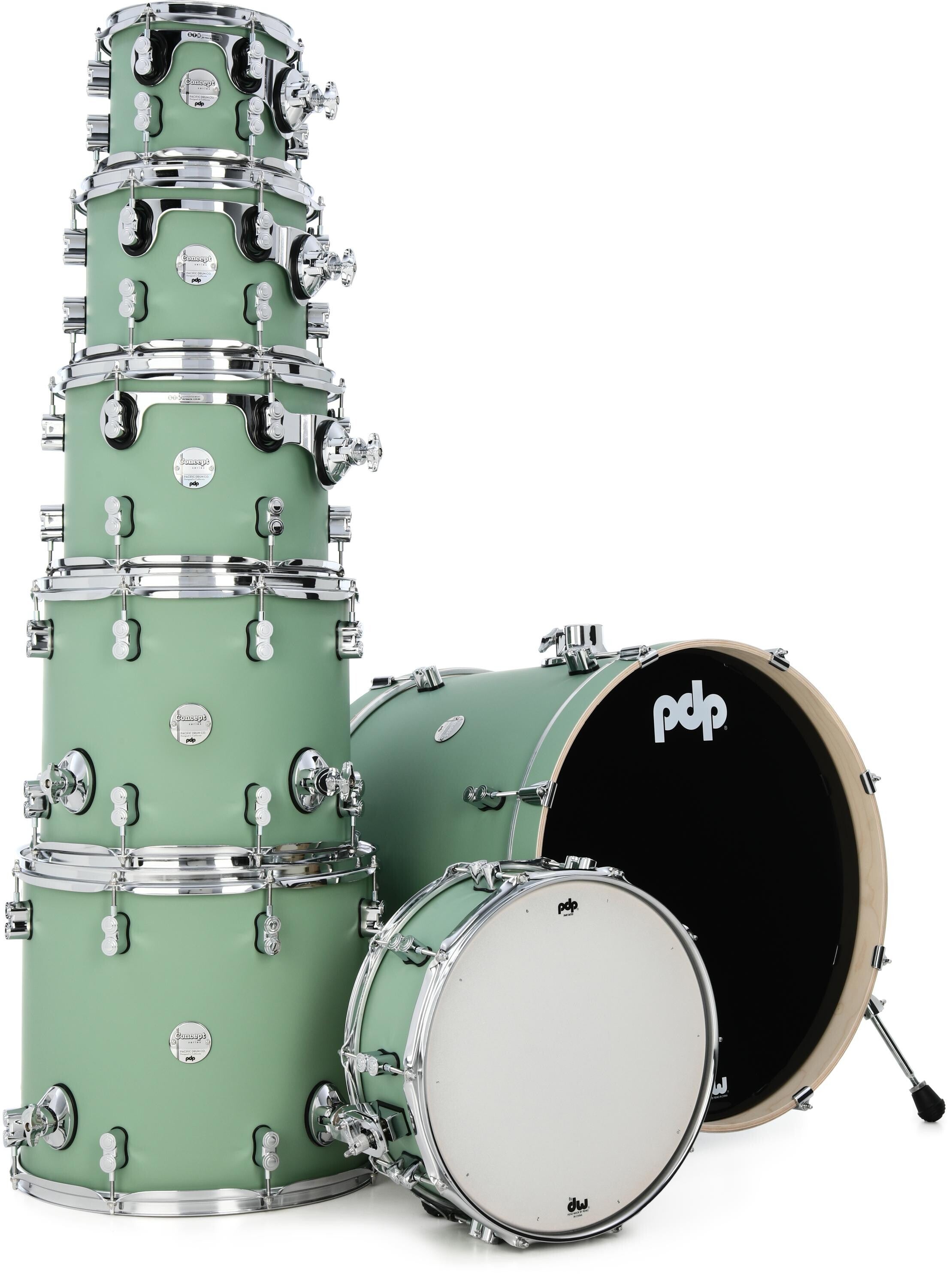 PDP Concept Maple Shell Pack - 7 delarPDP Concept Maple Shell Pack - 7 delar  