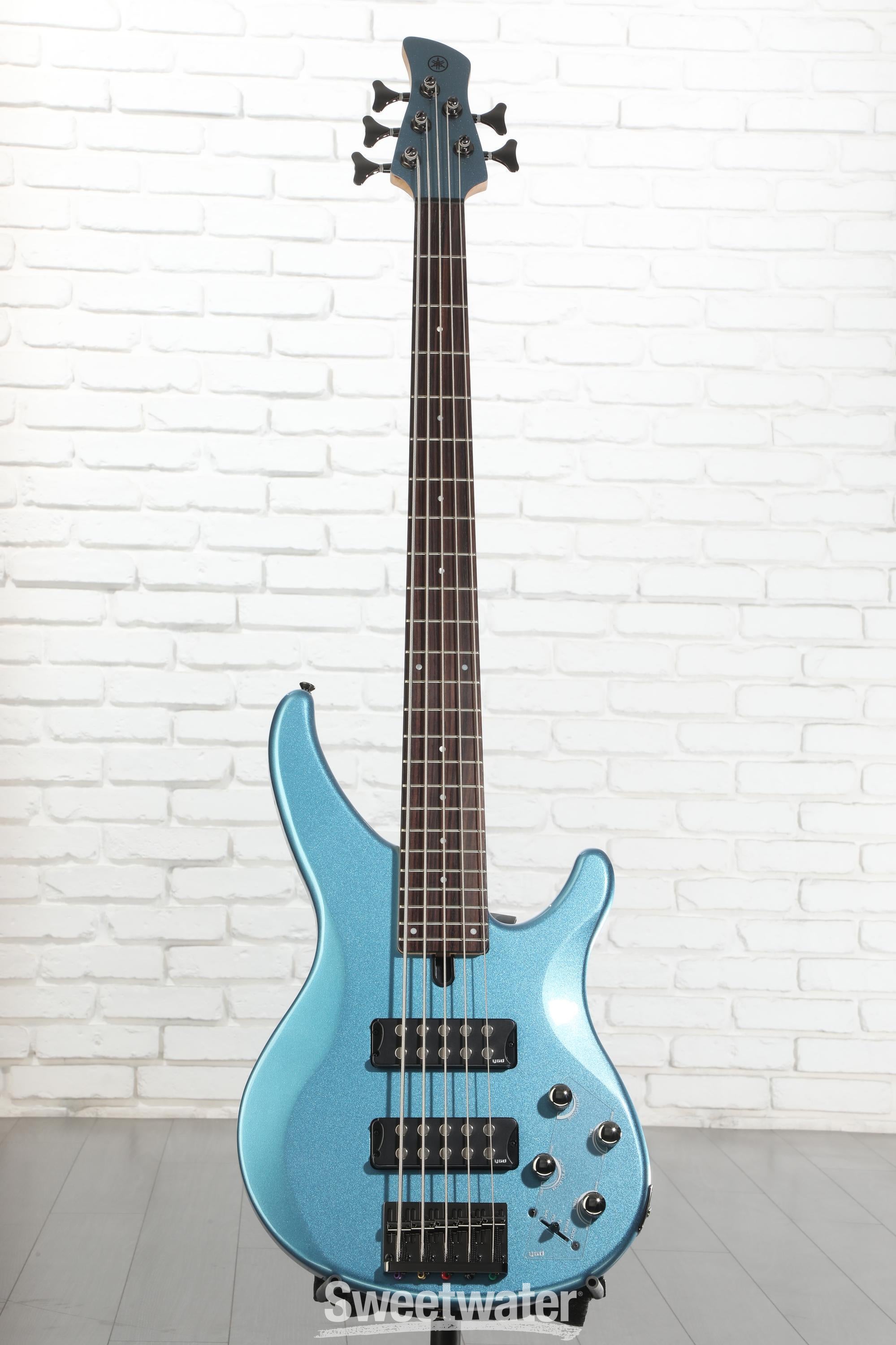 Yamaha TRBX305 5-string Bass Guitar - Factory Blue | Sweetwater