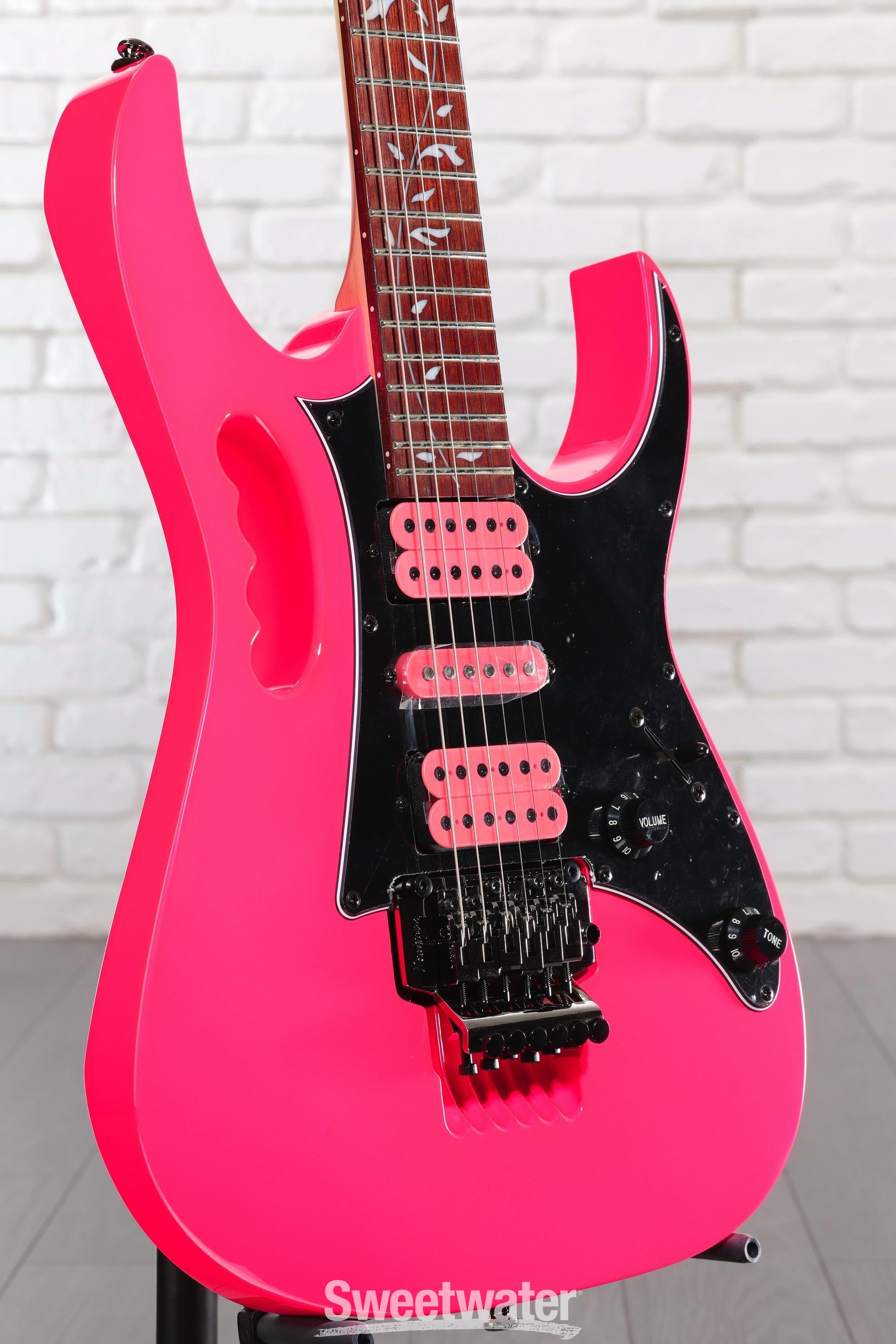 Ibanez Steve Vai Signature JEMJRSP - Pink | Sweetwater