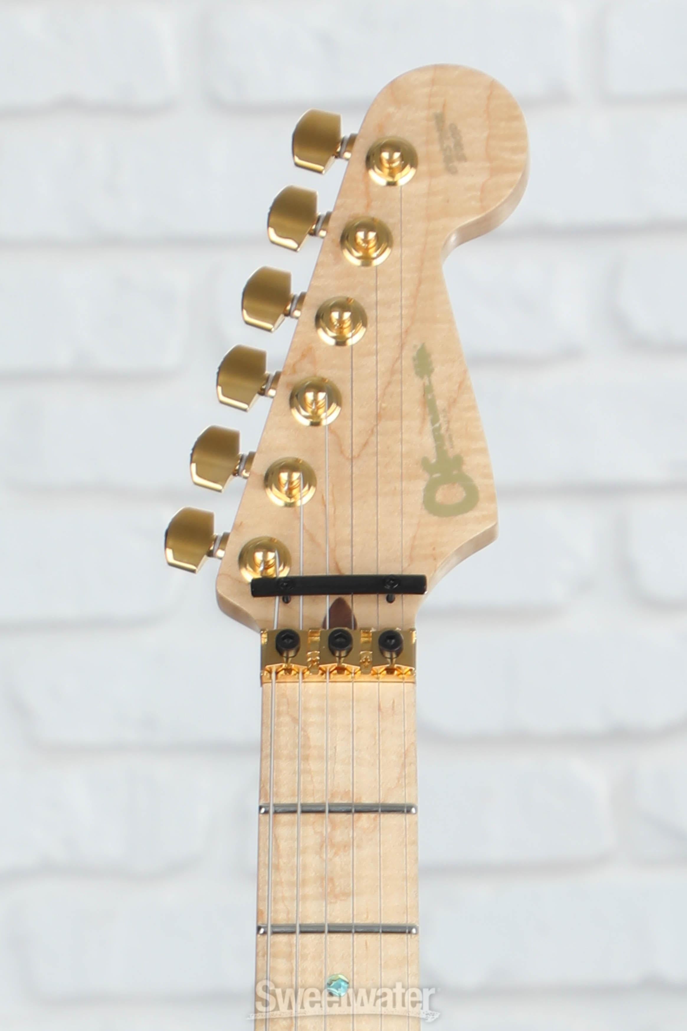 Charvel Custom Shop San Dimas FR Electric Guitar Vintage White Sweetwater