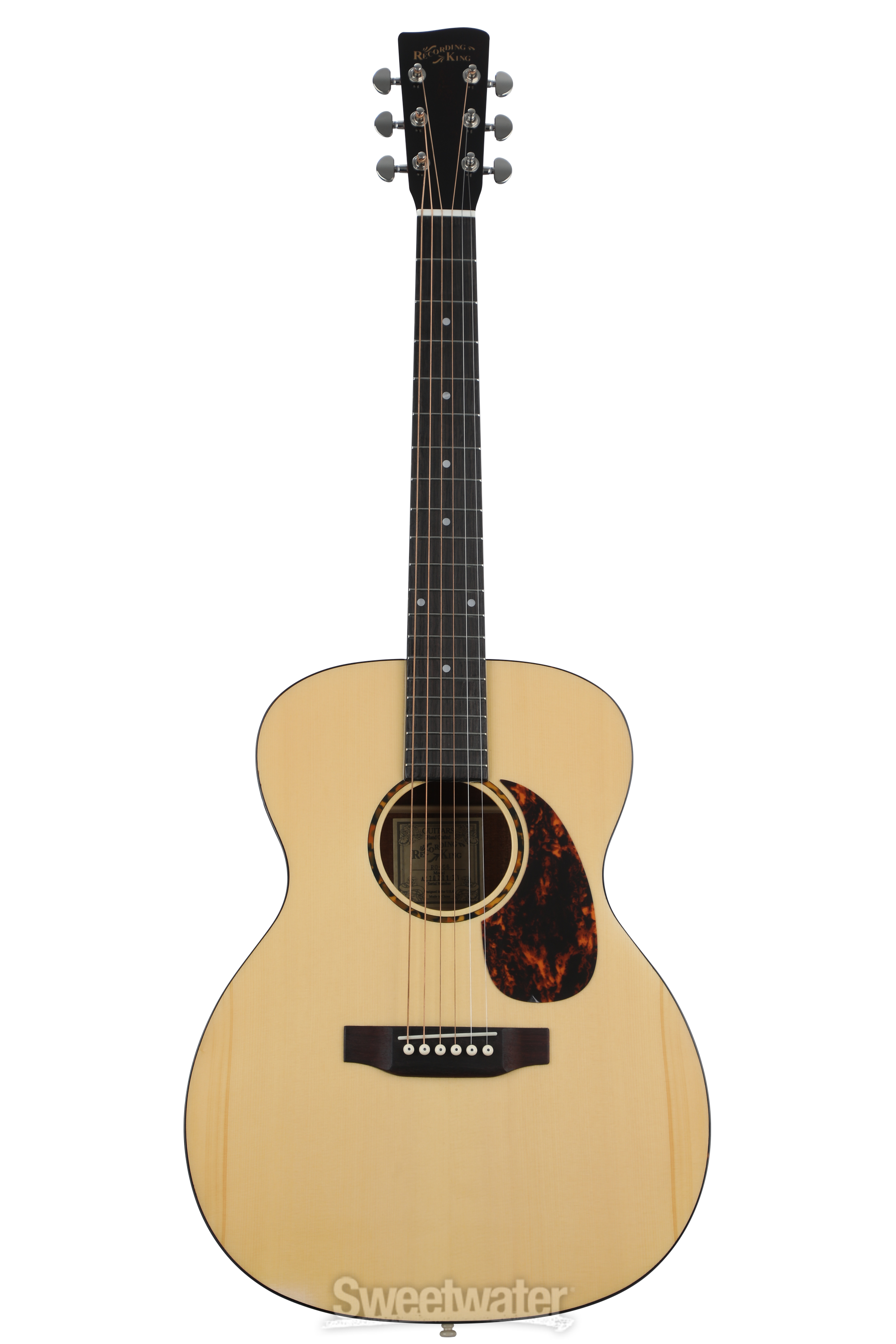 Recording King G6 Series 000 Acoustic Guitar - Gloss Natural