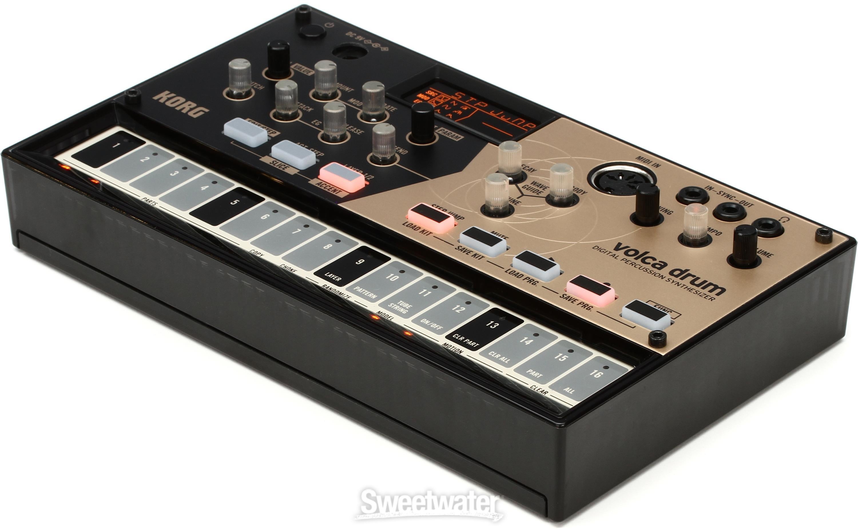 世界有名な SYNTHESIZER KORG volca drum - 新品 Percussion 楽器・機材