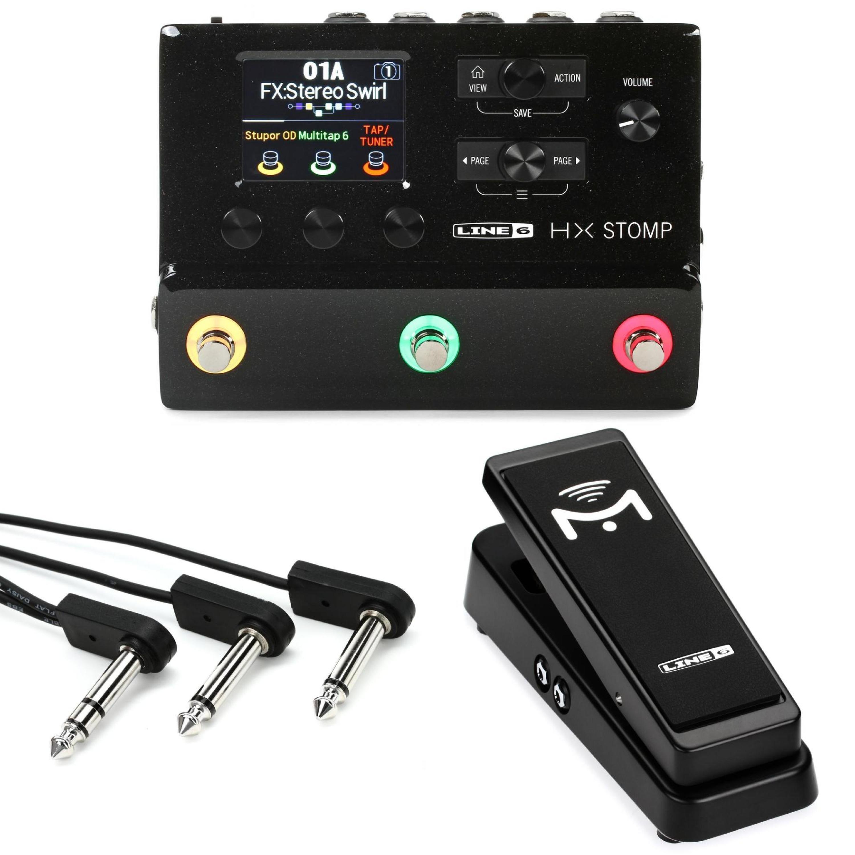 Line 6 HX Stomp Bundle With Mission Engineering Expression Pedal